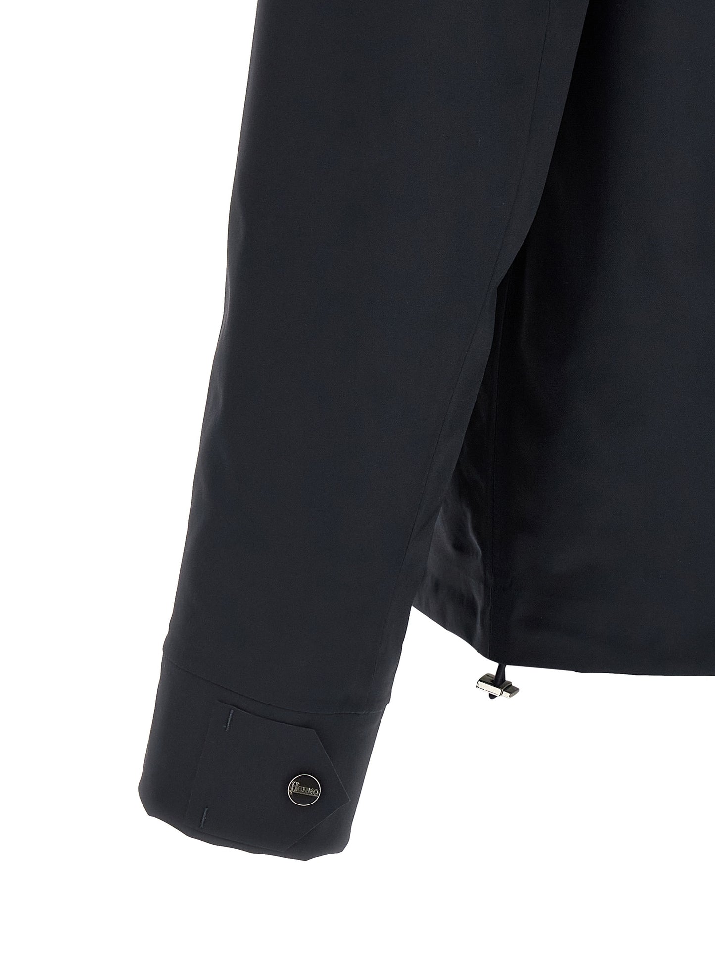 Blue Polyamide Shell Jacket