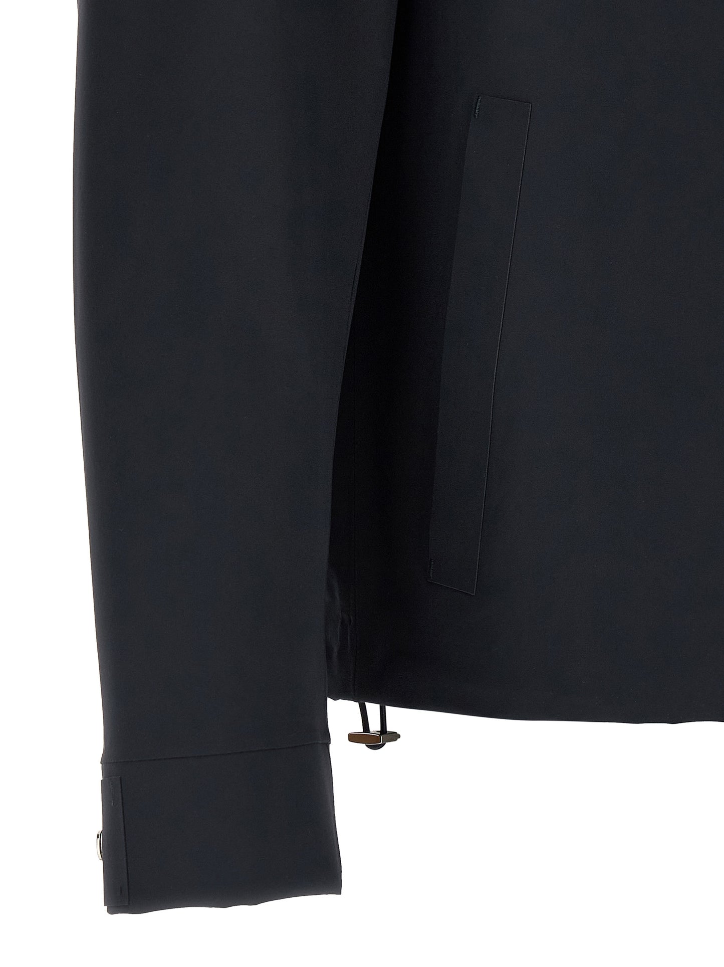 Blue Polyamide Shell Jacket