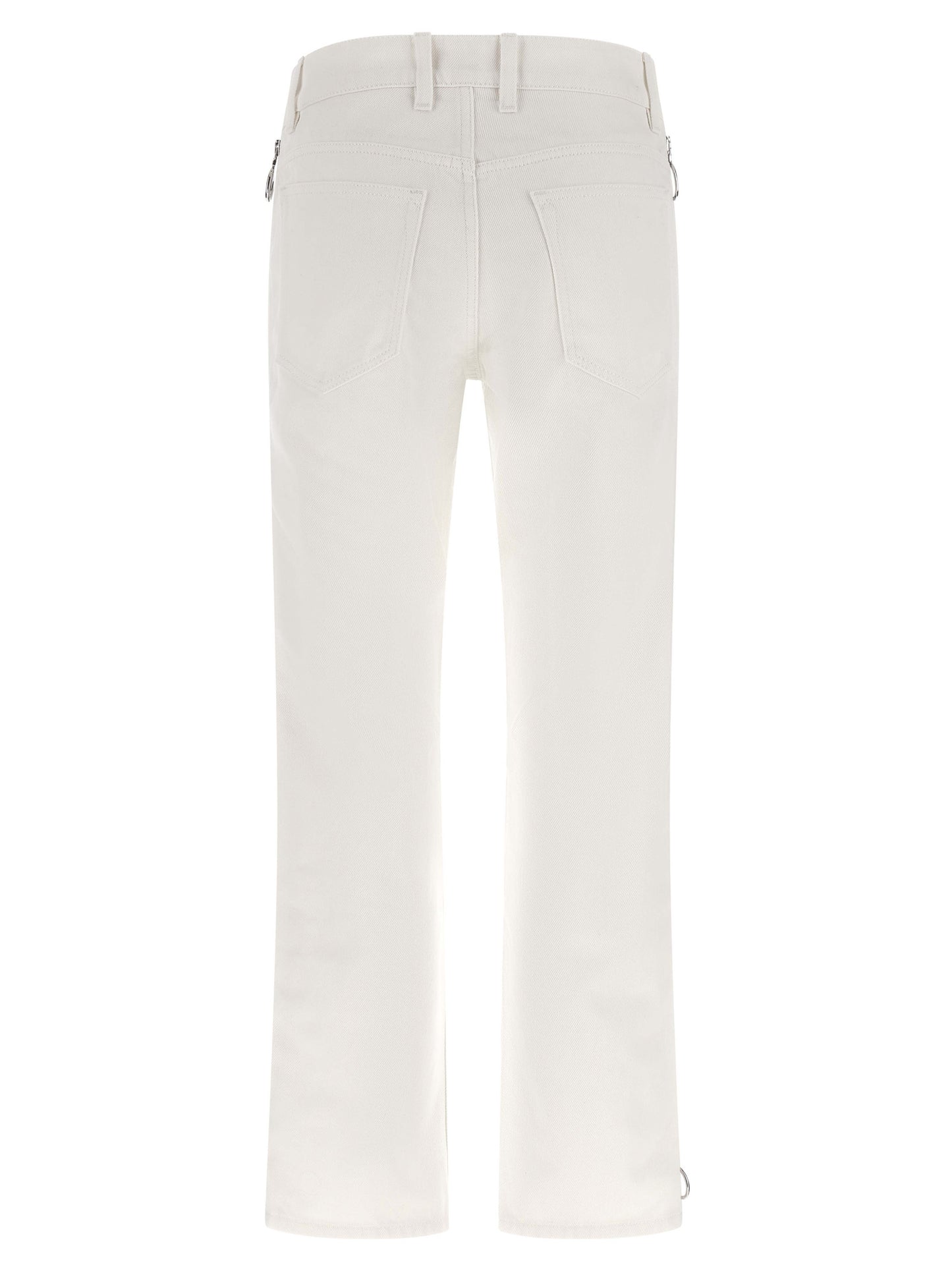 White Cotton Jeans Denim