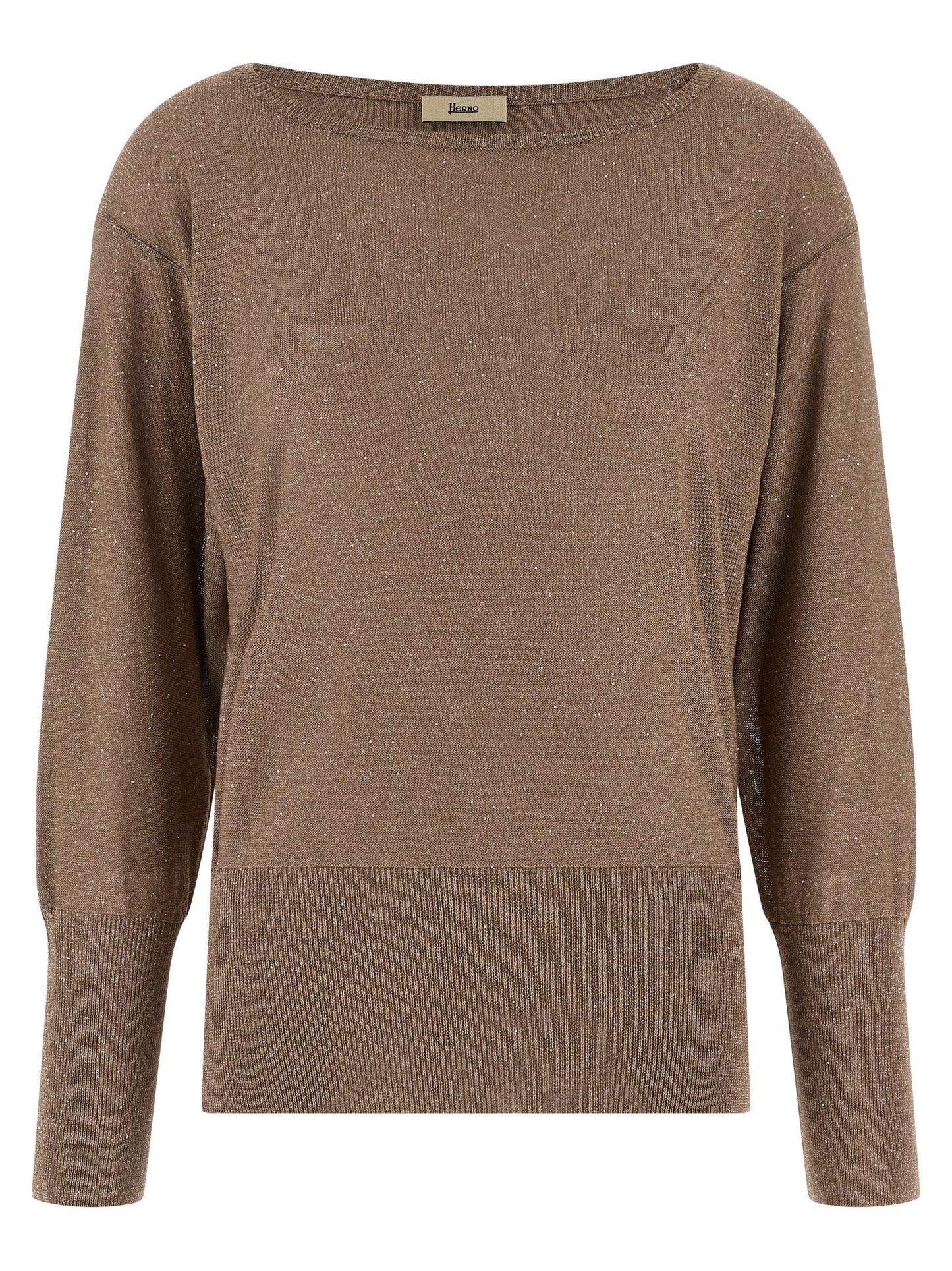 Brown Viscose Cardigan