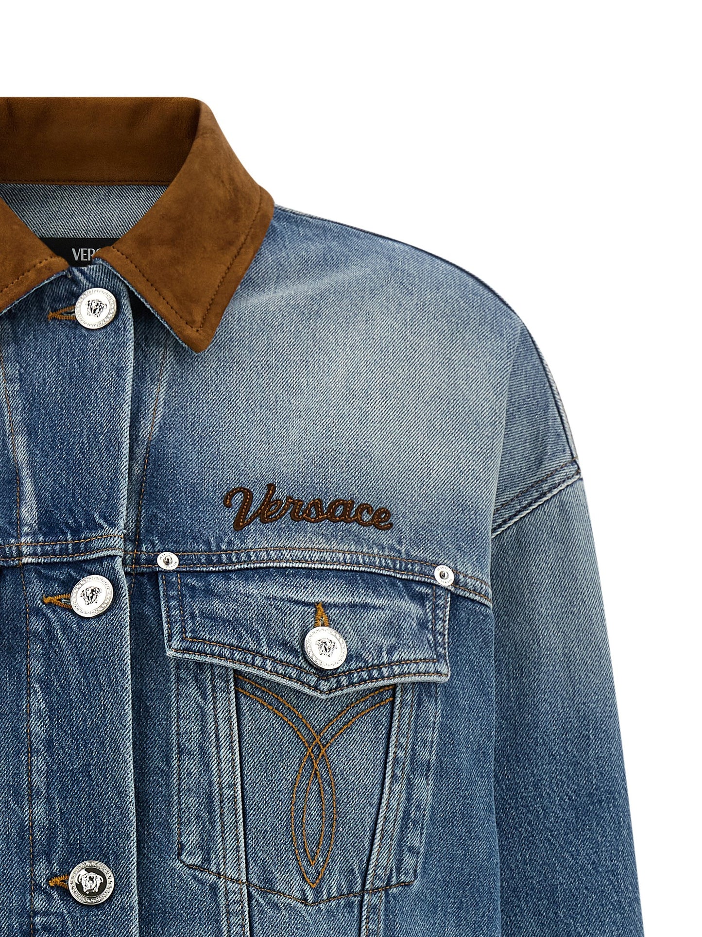 Blue Cotton Denim Jacket