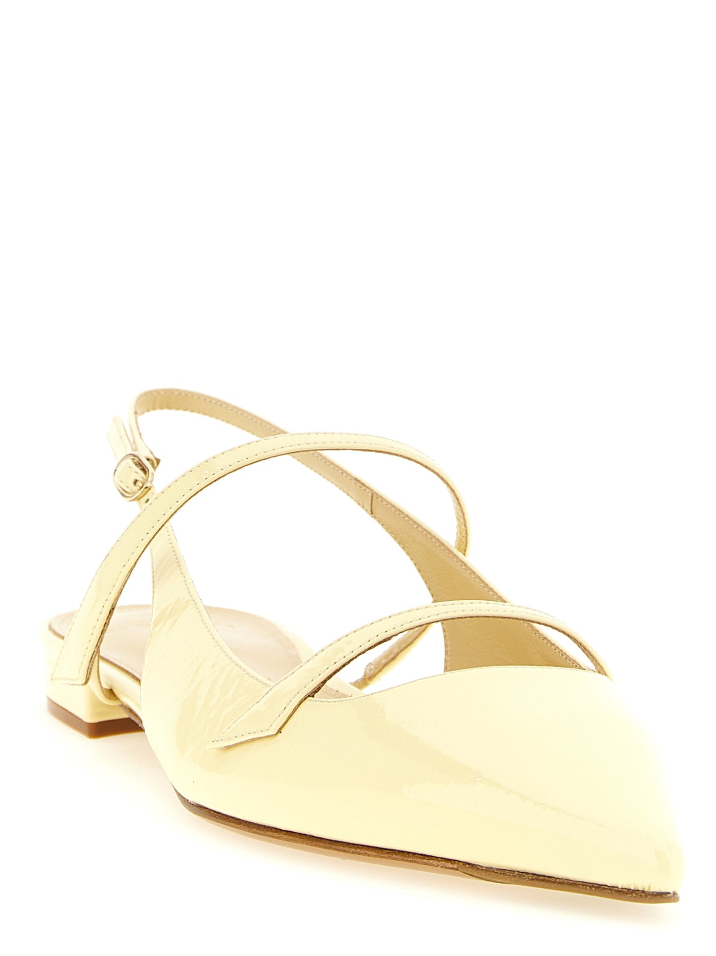 Multicolor Cowhide Ballet Flats