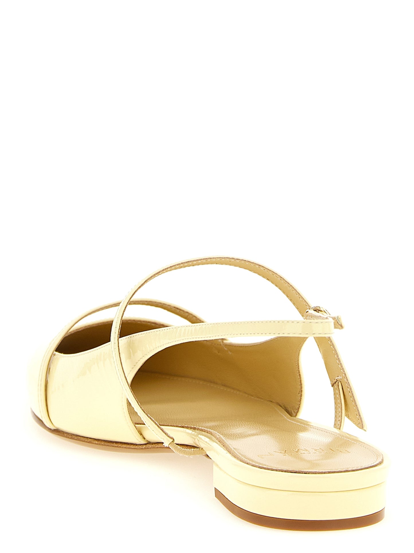 Multicolor Cowhide Ballet Flats