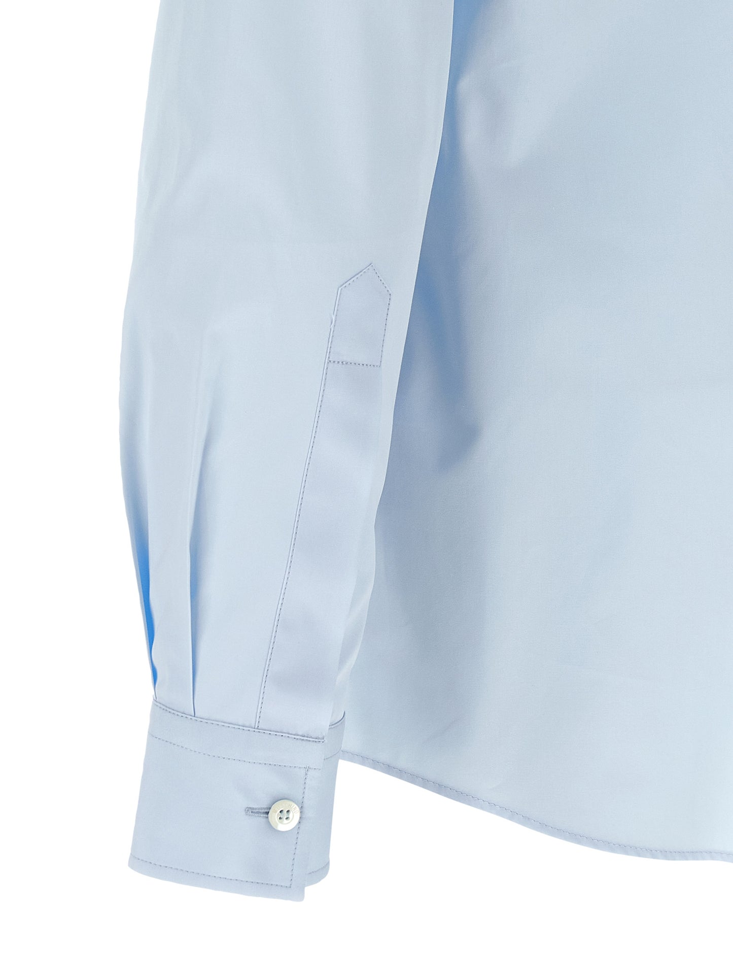 Blue Cotton Blouse