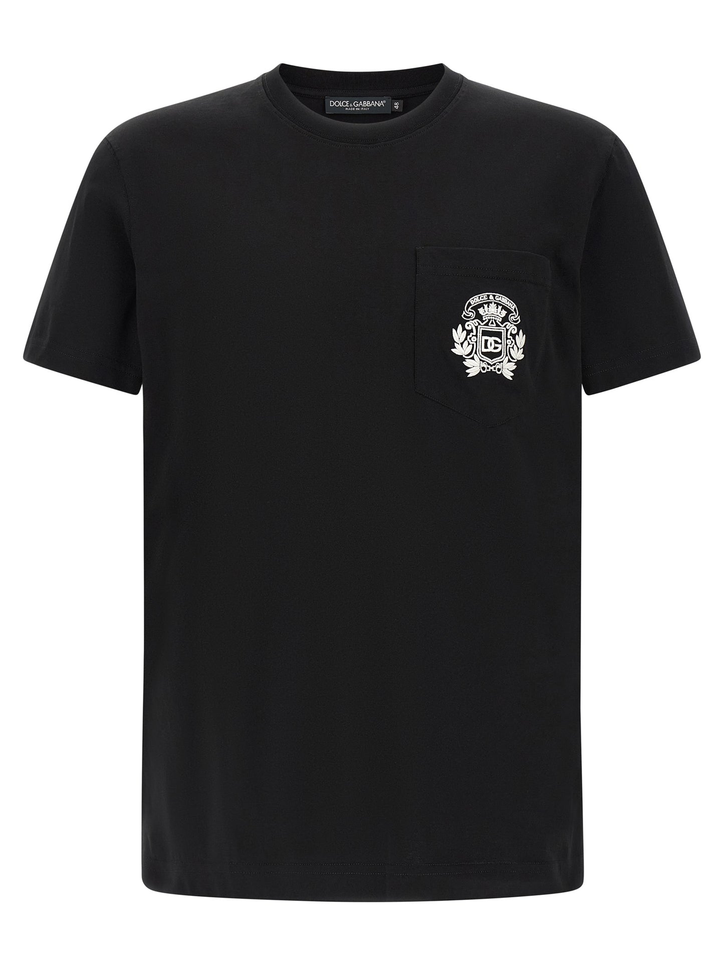 Black Cotton T-Shirt