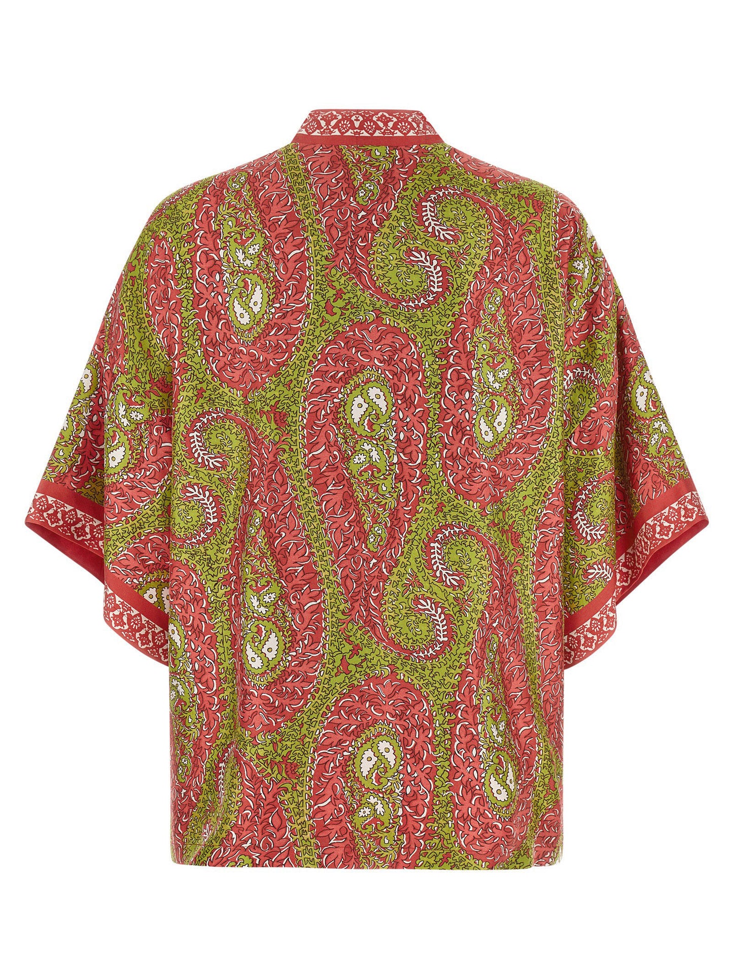Multicolor Silk Cardigan
