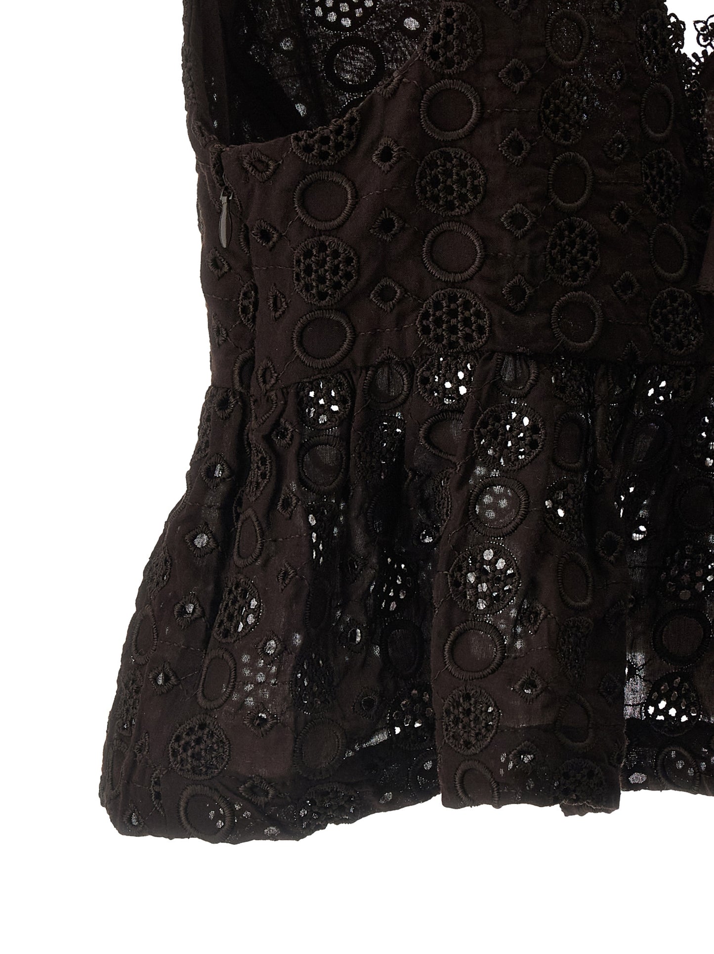 Brown Cotton Blouse