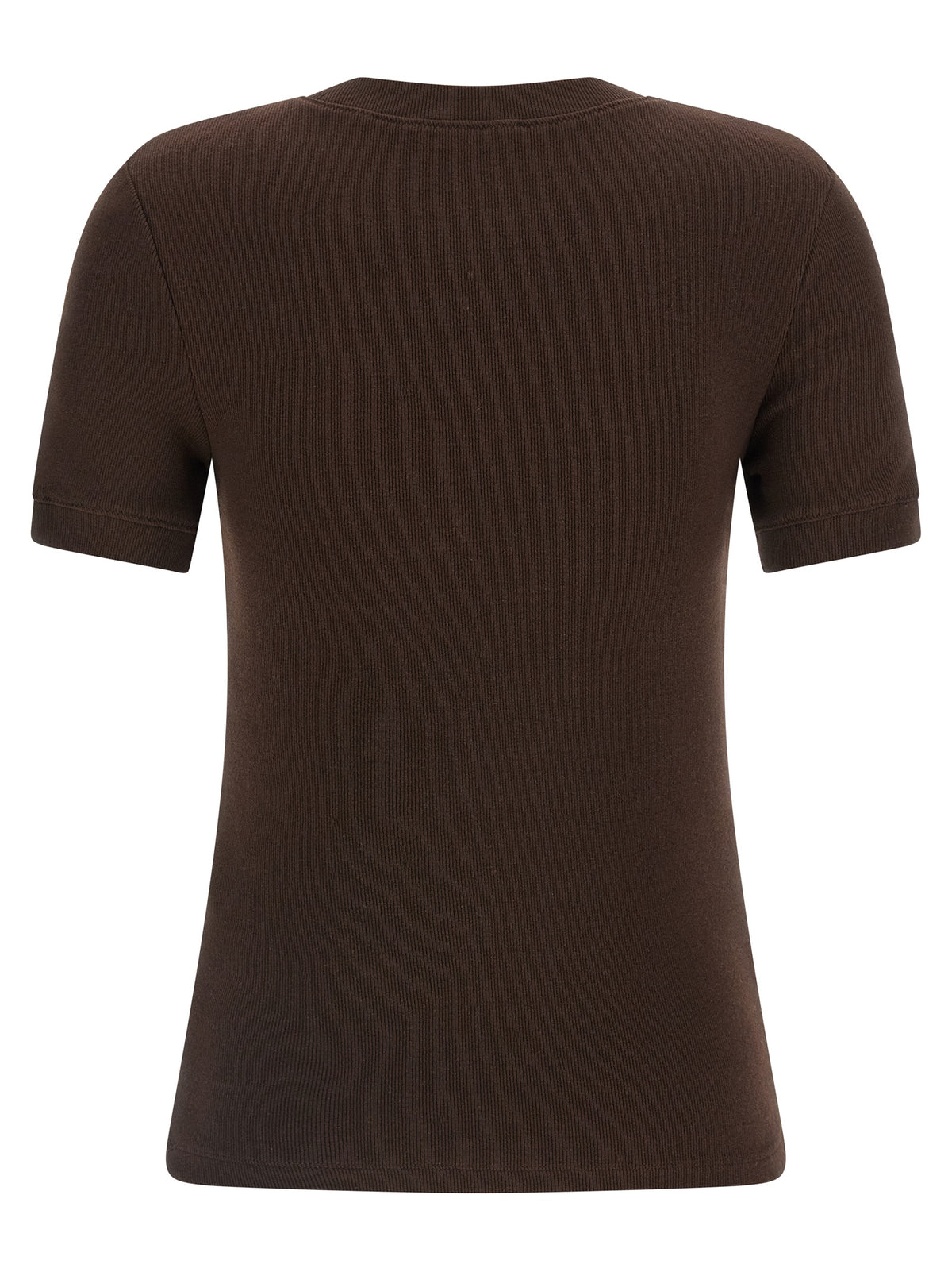 Brown Cotton T-Shirt