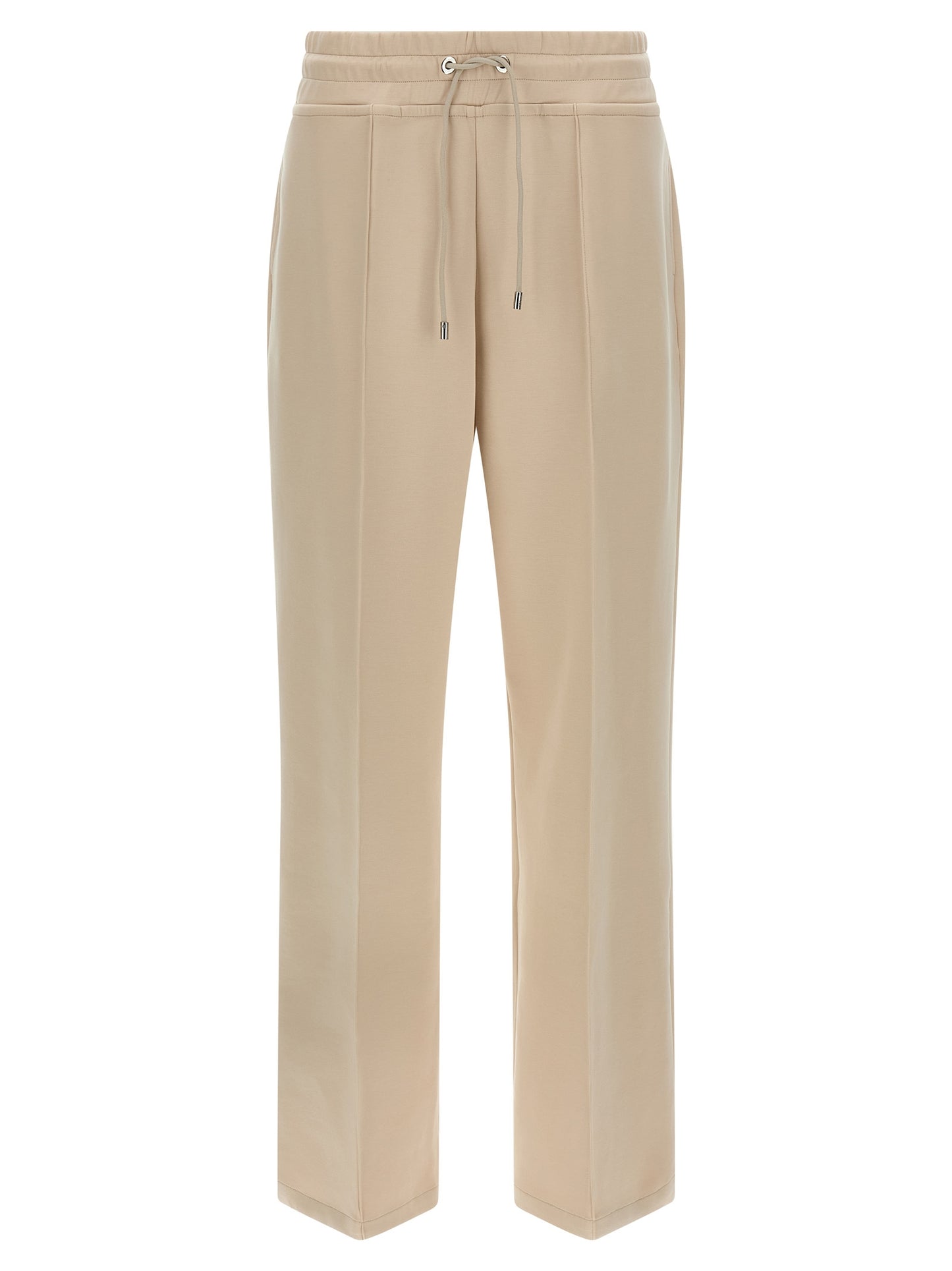 Beige Cotton Joggers (Workout Pants)