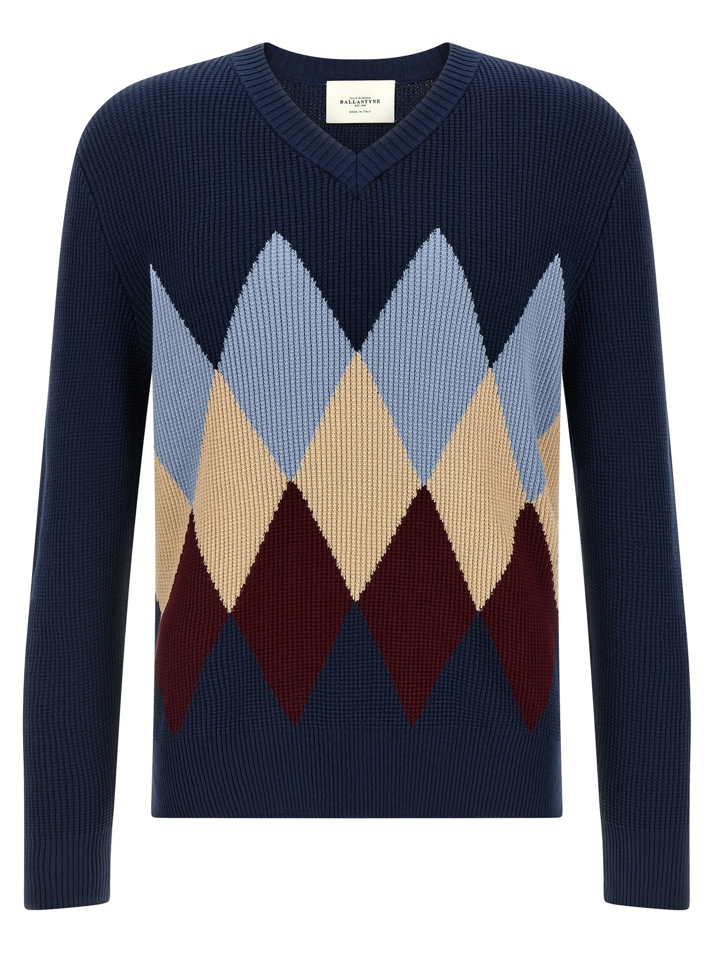 Blue Cotton Cardigan