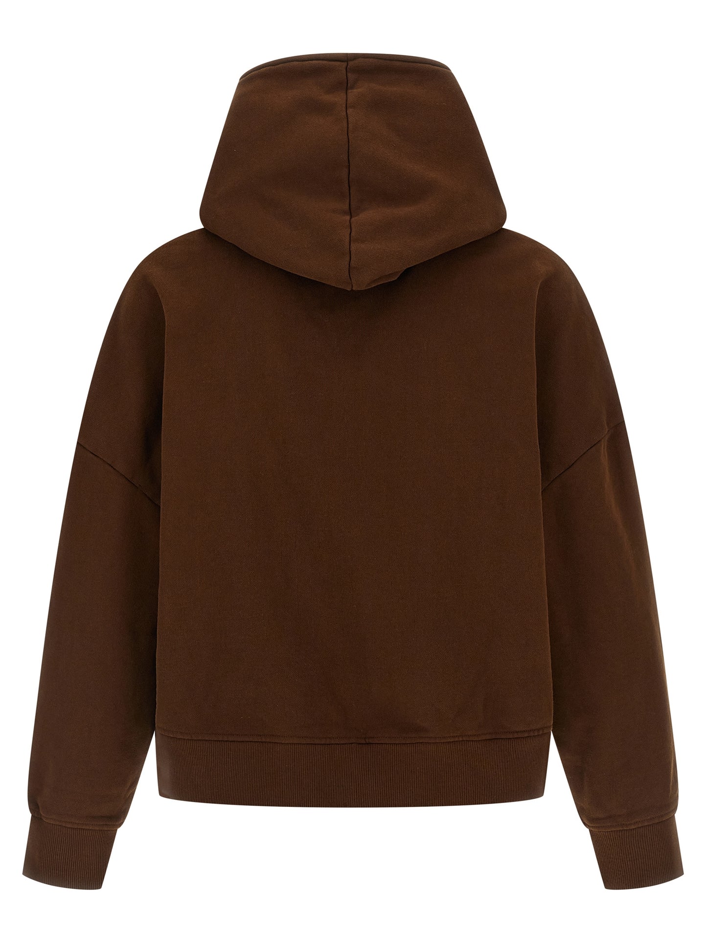 Brown Cotton Sweatshirt