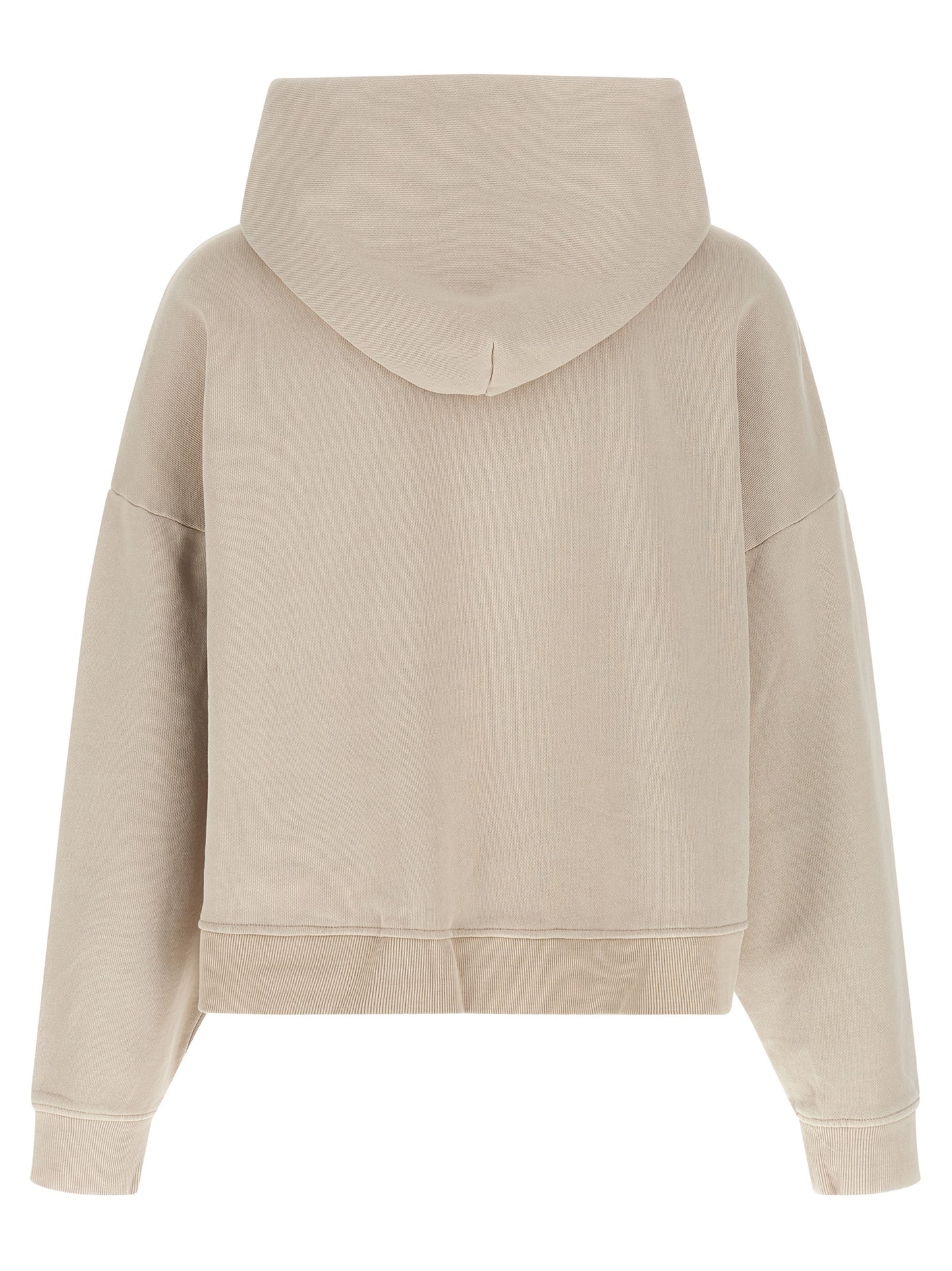 Beige Cotton Sweatshirt