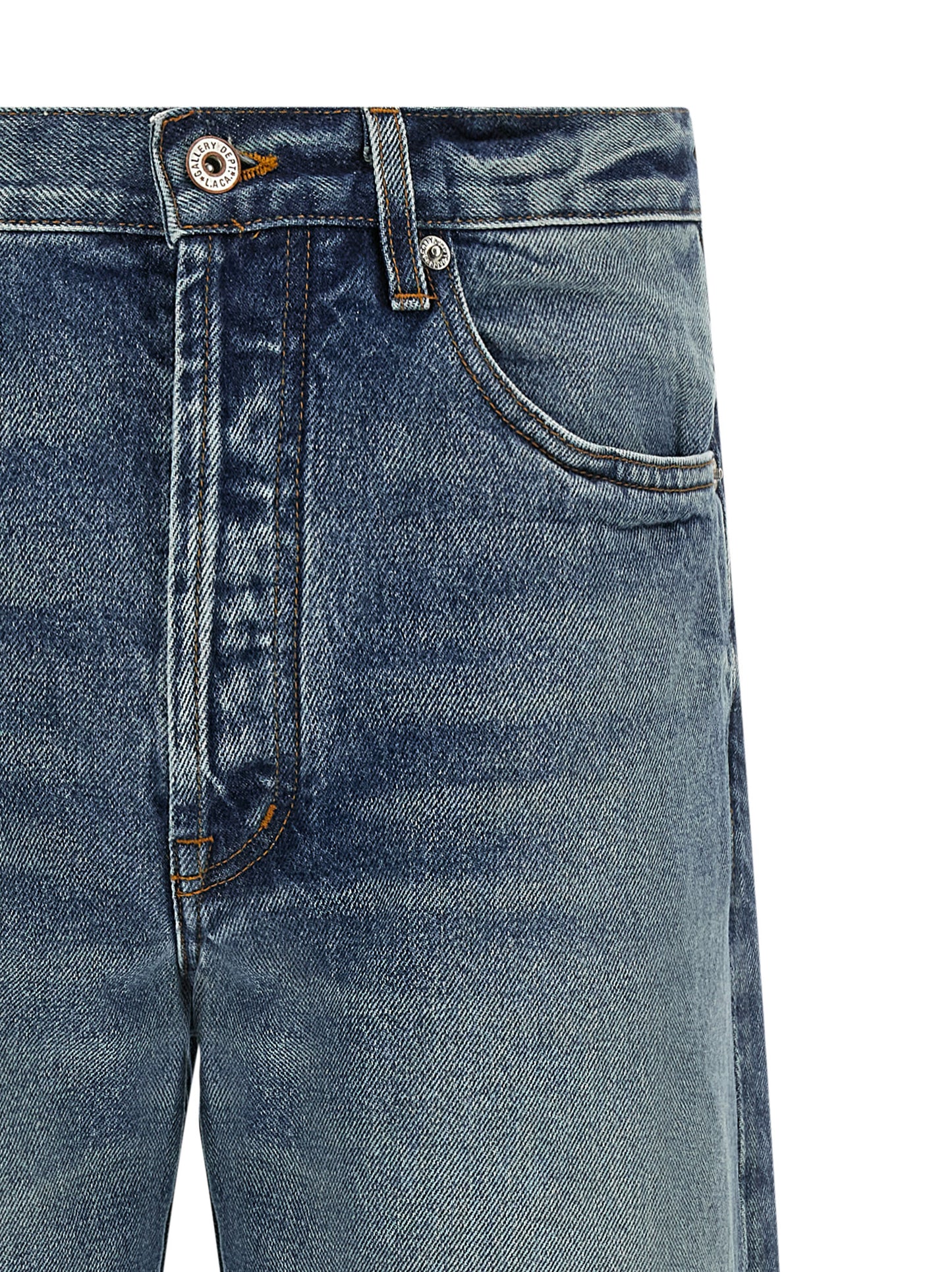 Blue Cotton Jeans Denim