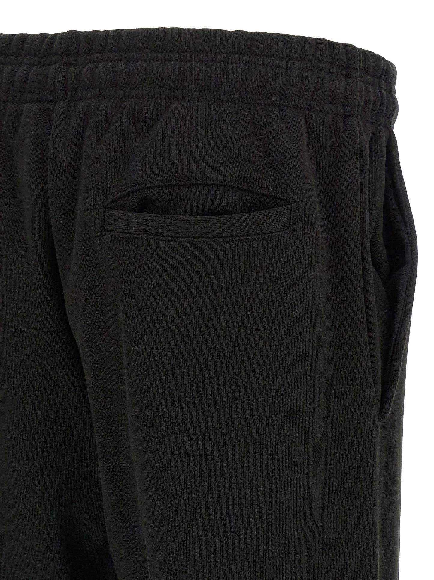 Black Cotton Joggers (Workout Pants)