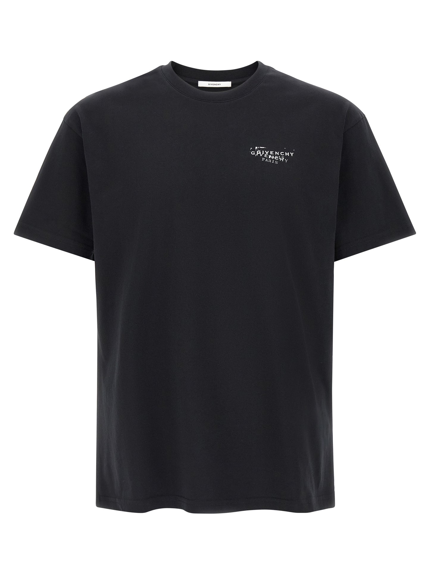 Black Cotton T-Shirt