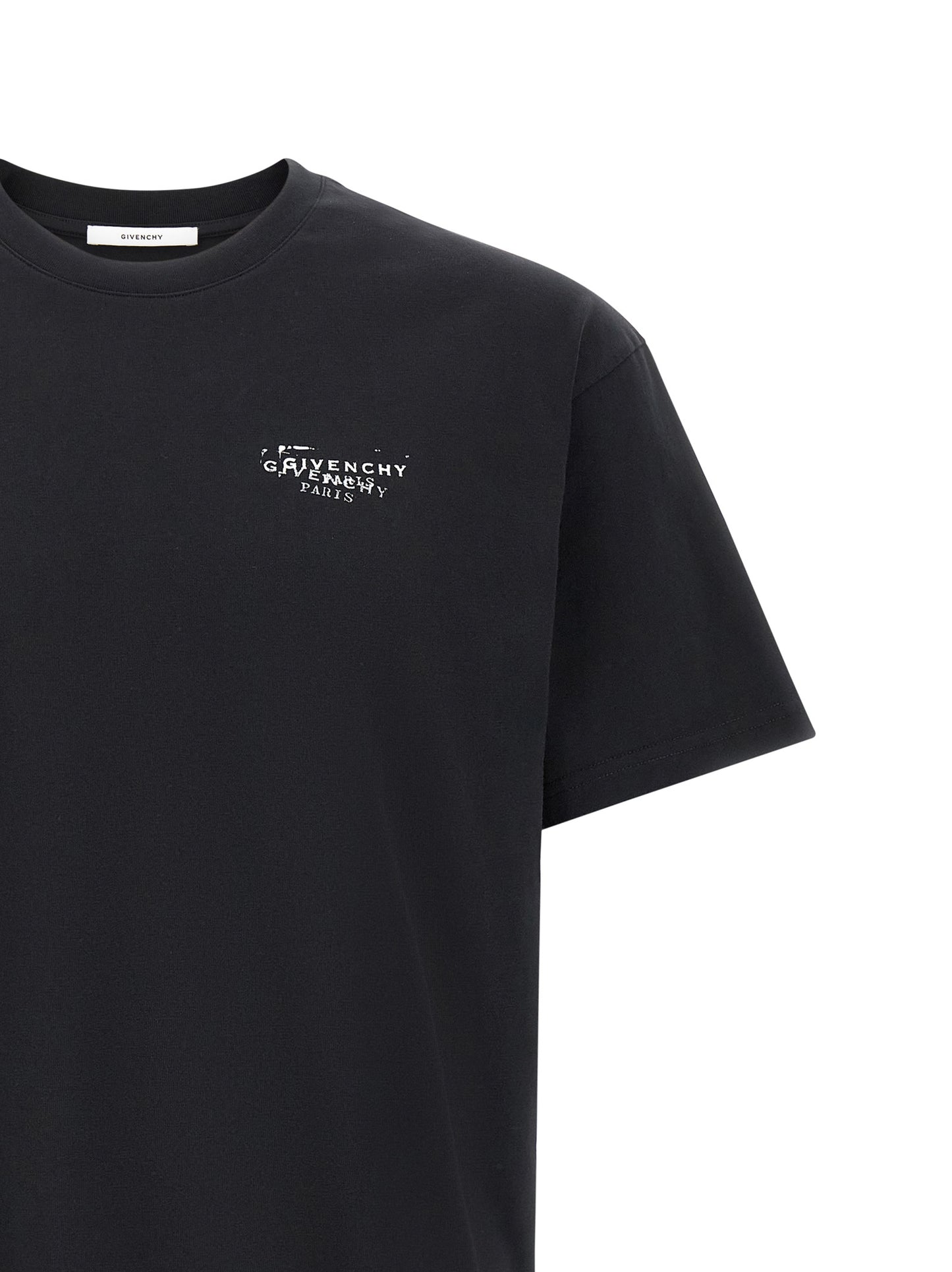 Black Cotton T-Shirt