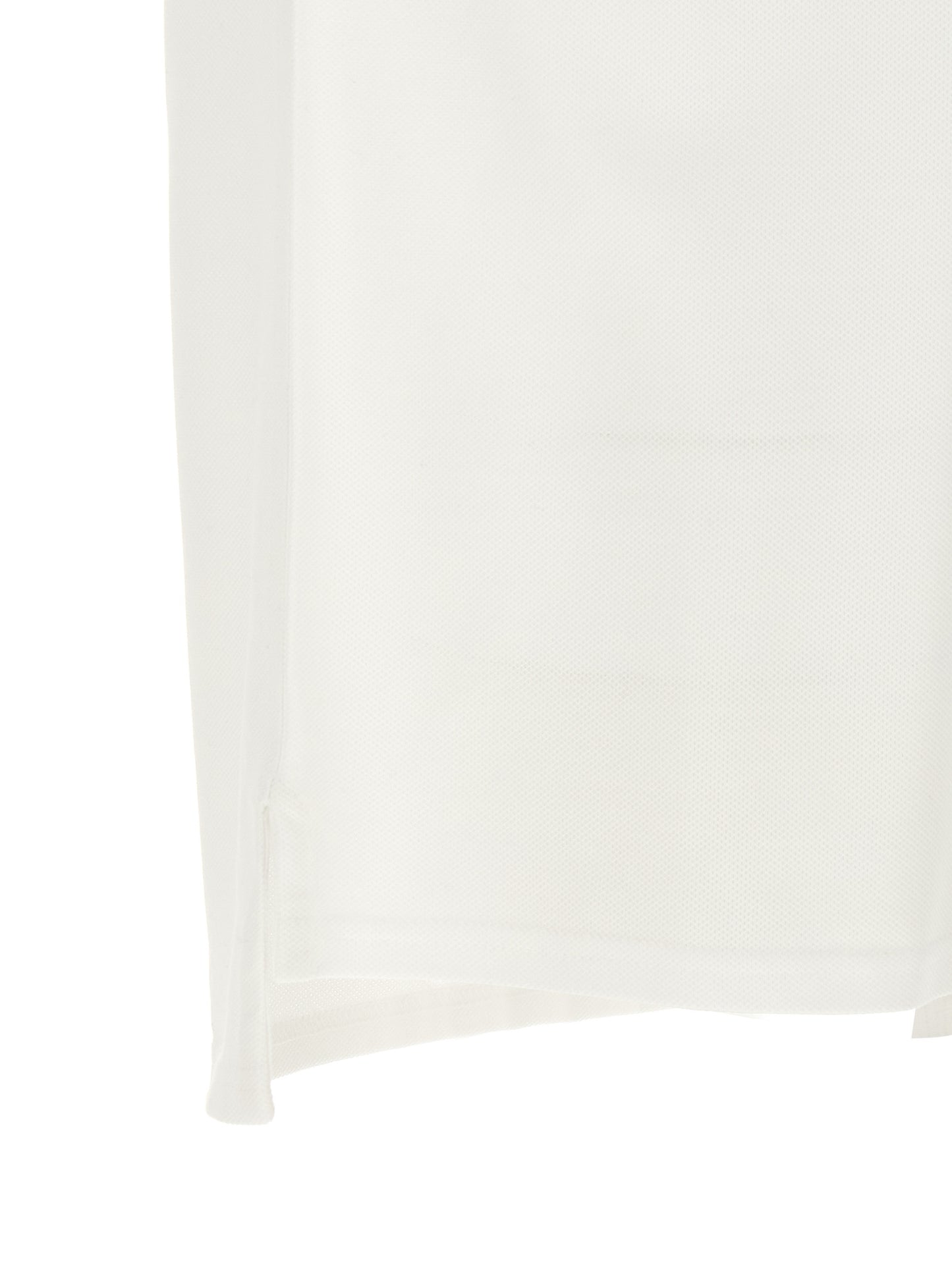 White Cotton Polo Shirt