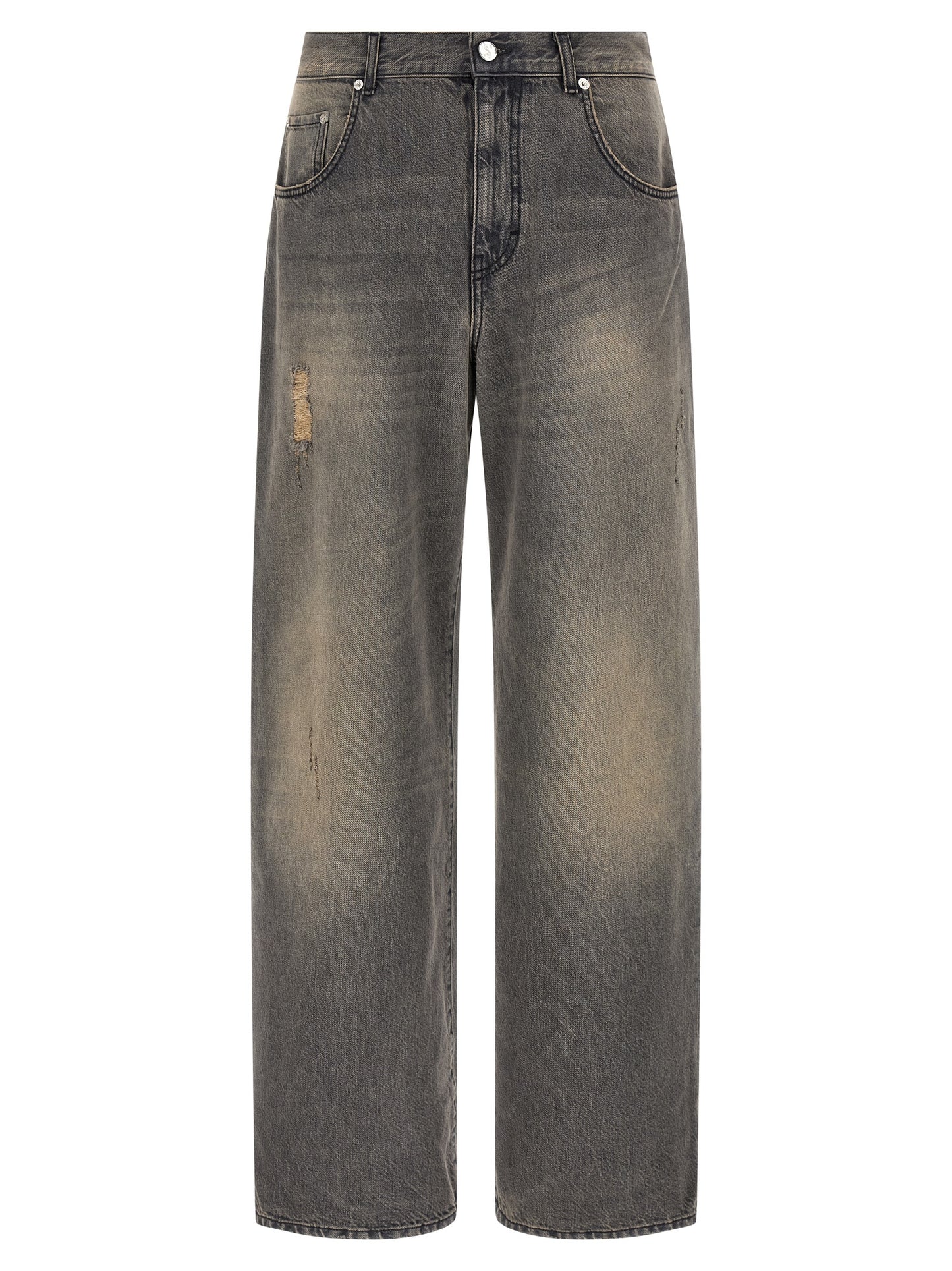 Black Cotton Jeans Denim