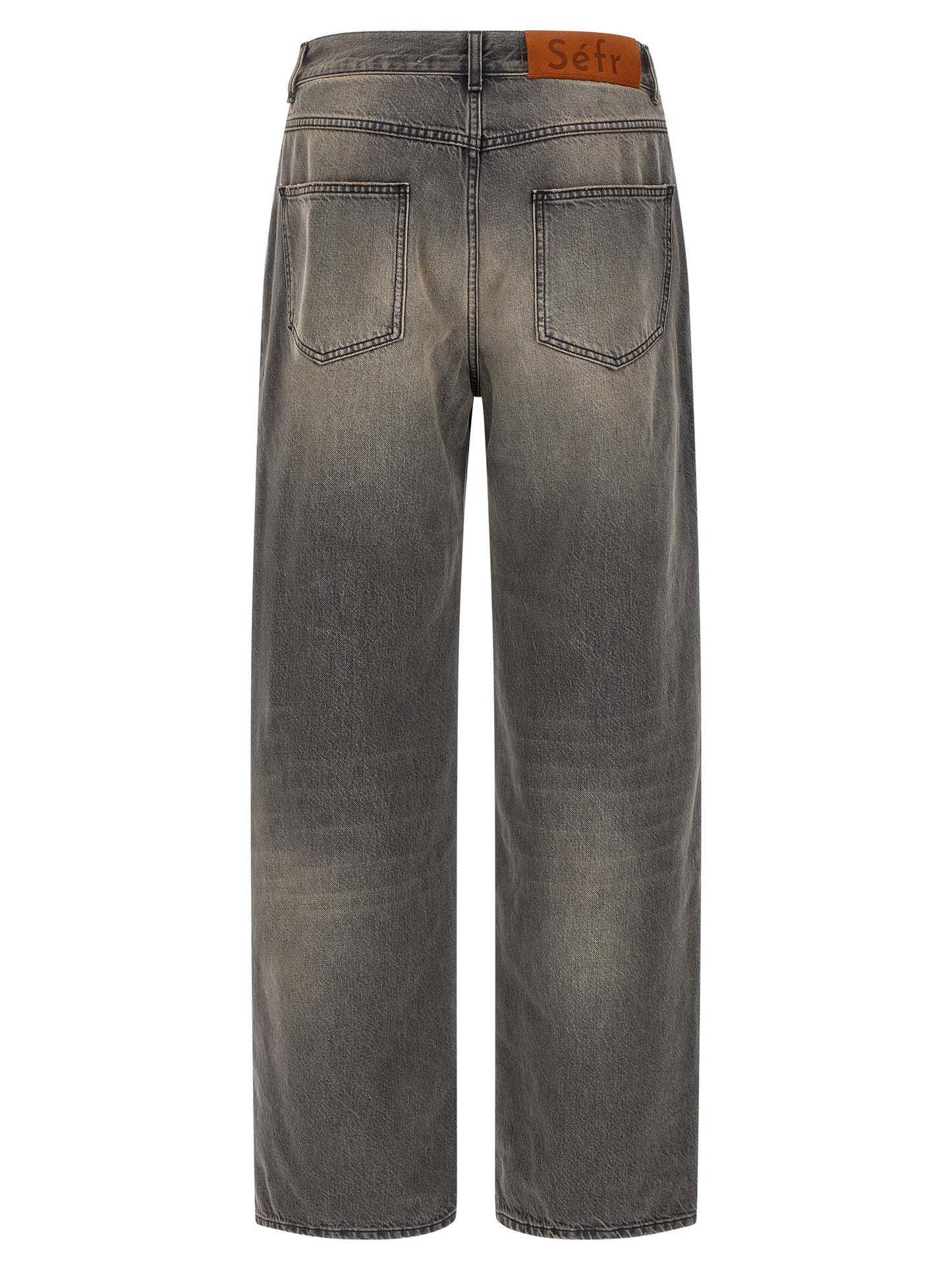 Black Cotton Jeans Denim