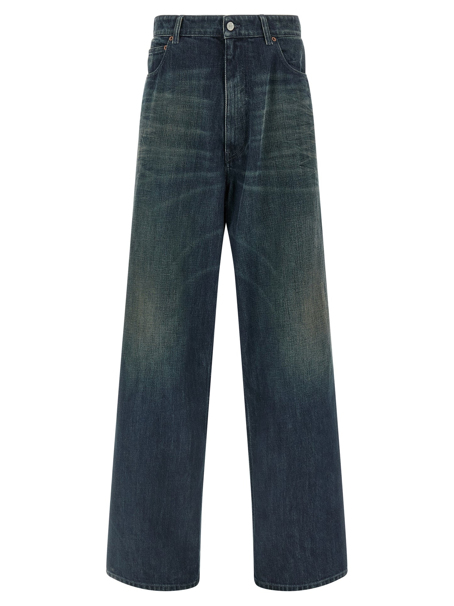 Blue Cotton Jeans Denim