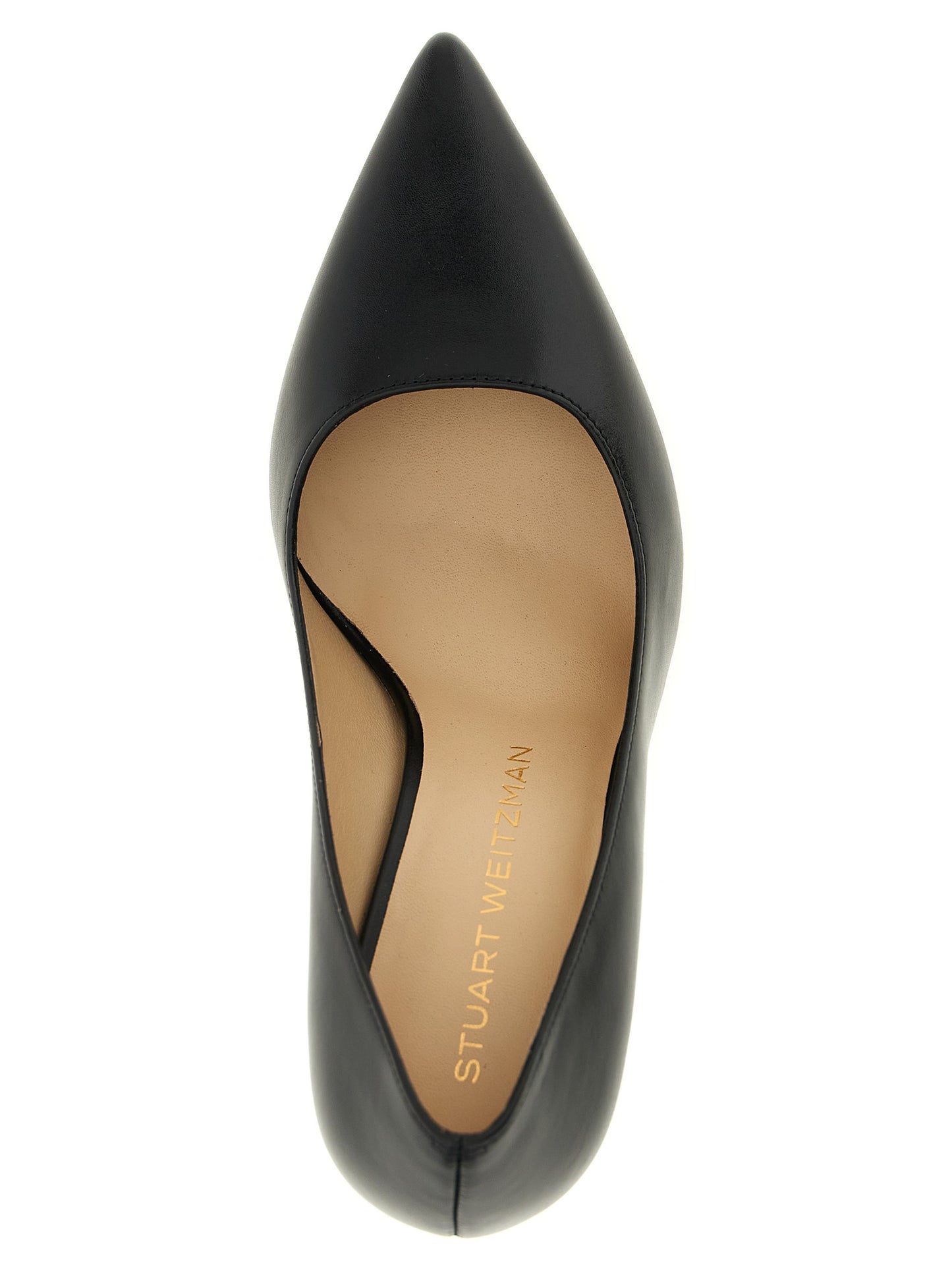 Black Calfskin High Heel Pumps