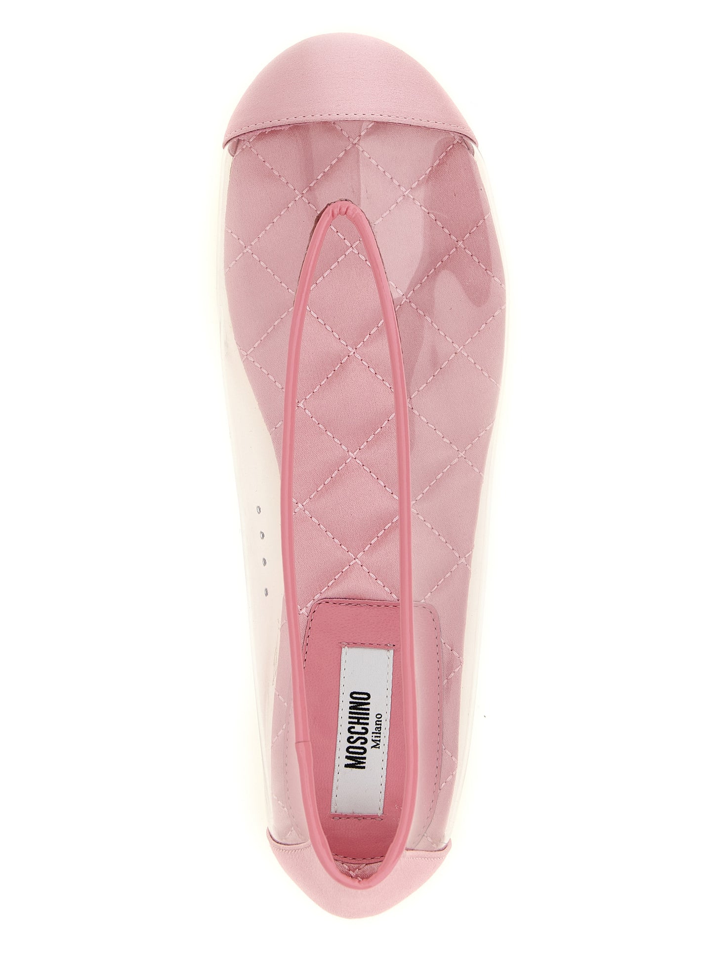 Multicolor Pvc Ballet Flats