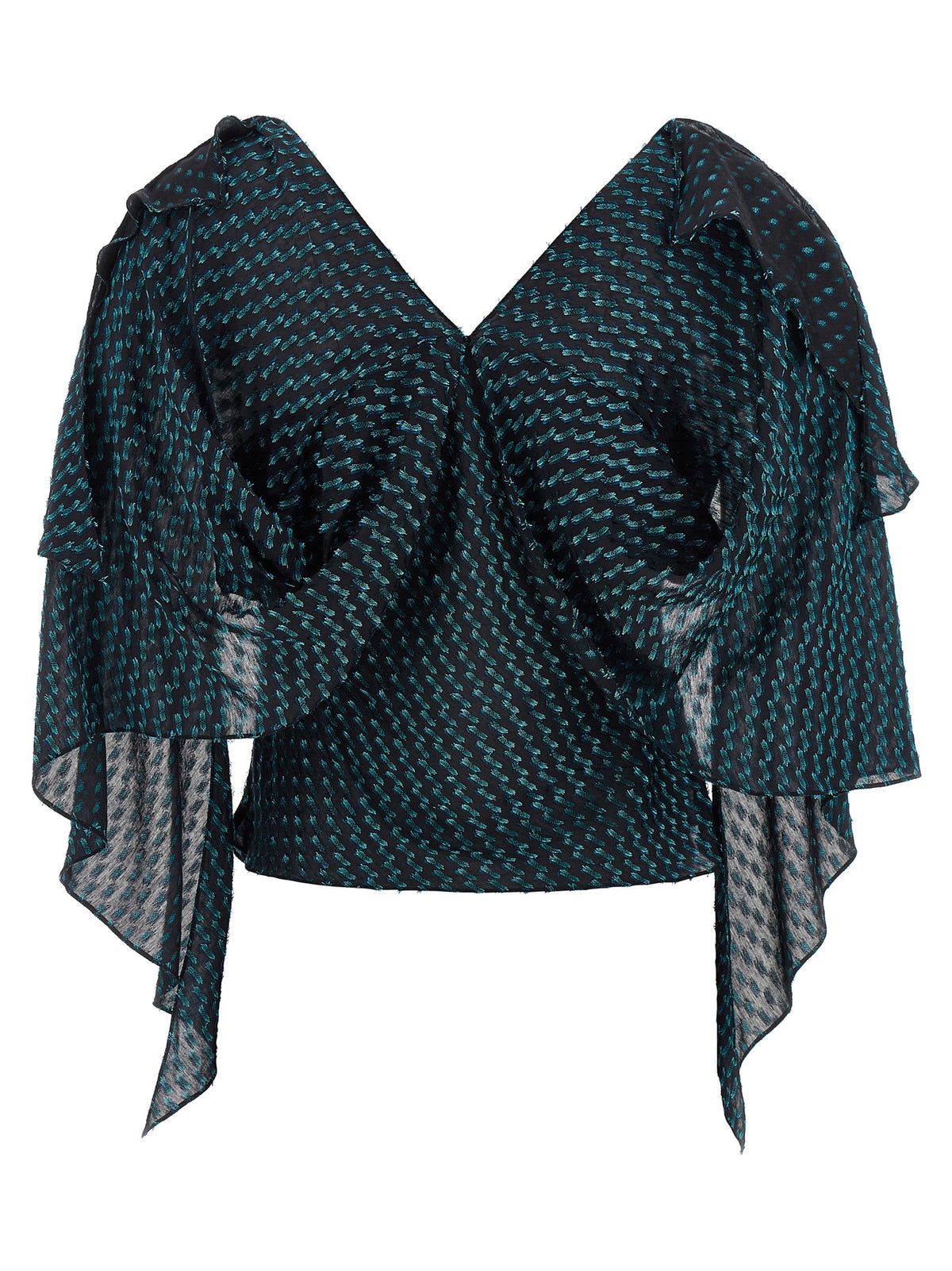 Blue Modal Blouse