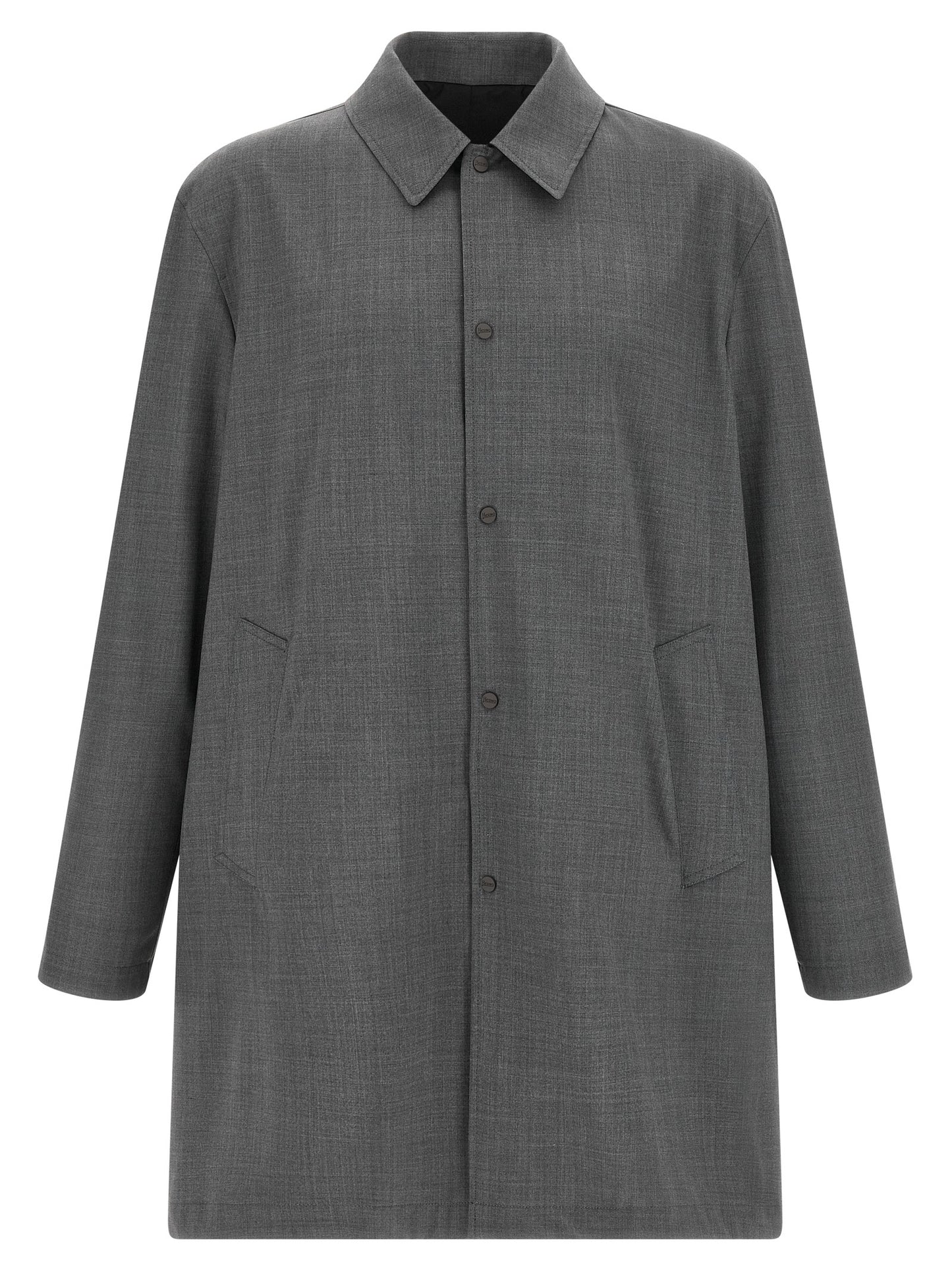 Multicolor Polyester Coat