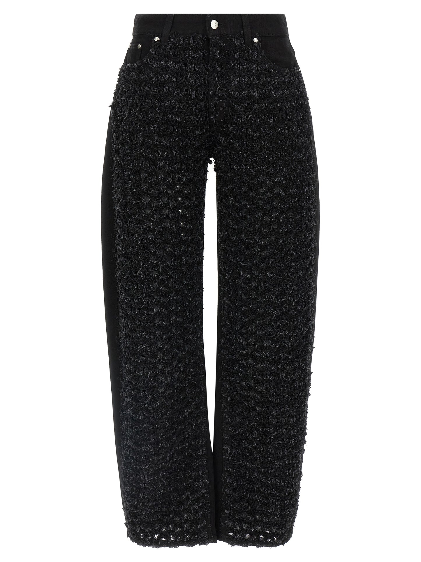 Black Cotton Jeans Denim