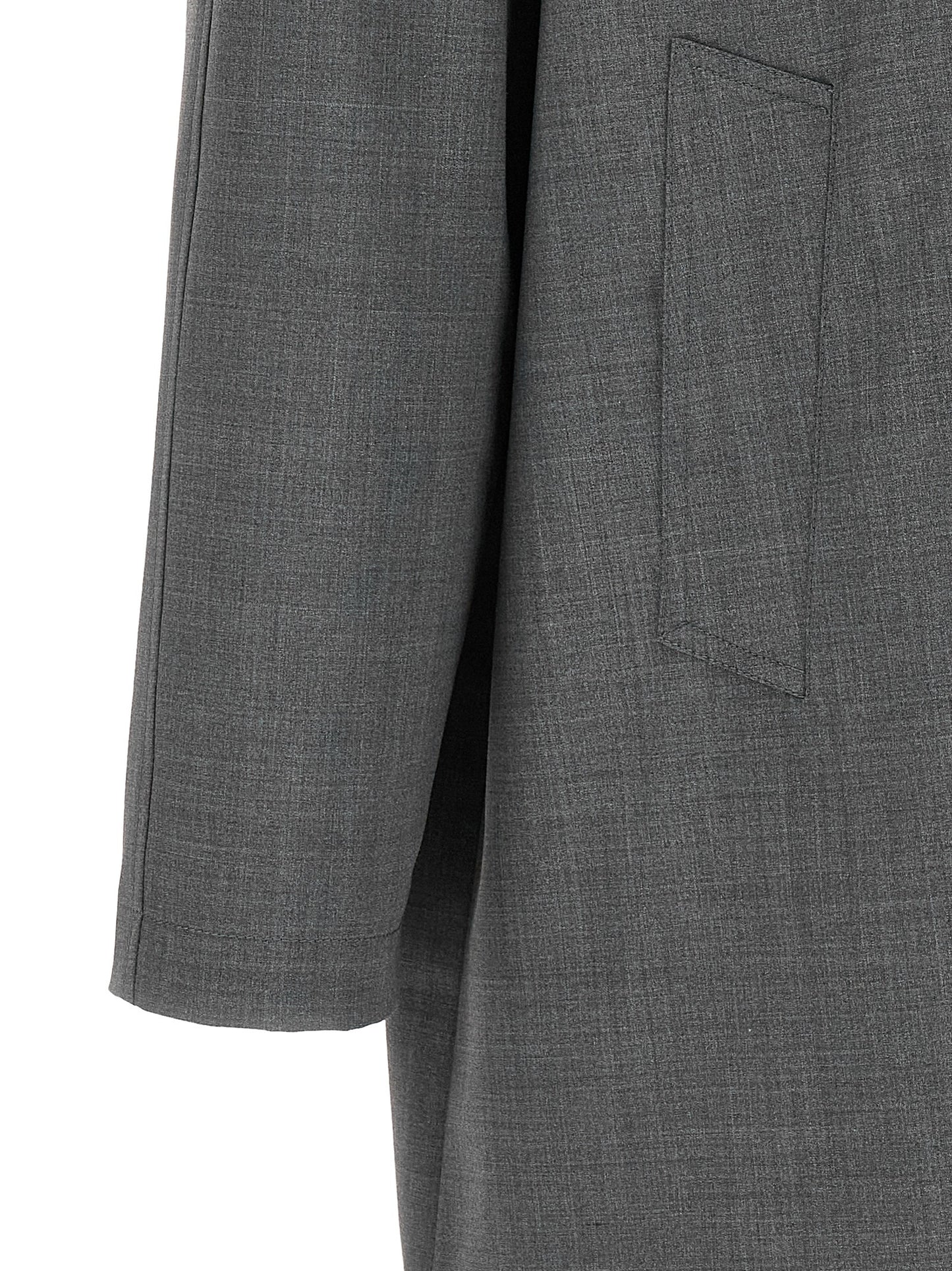 Multicolor Polyester Coat