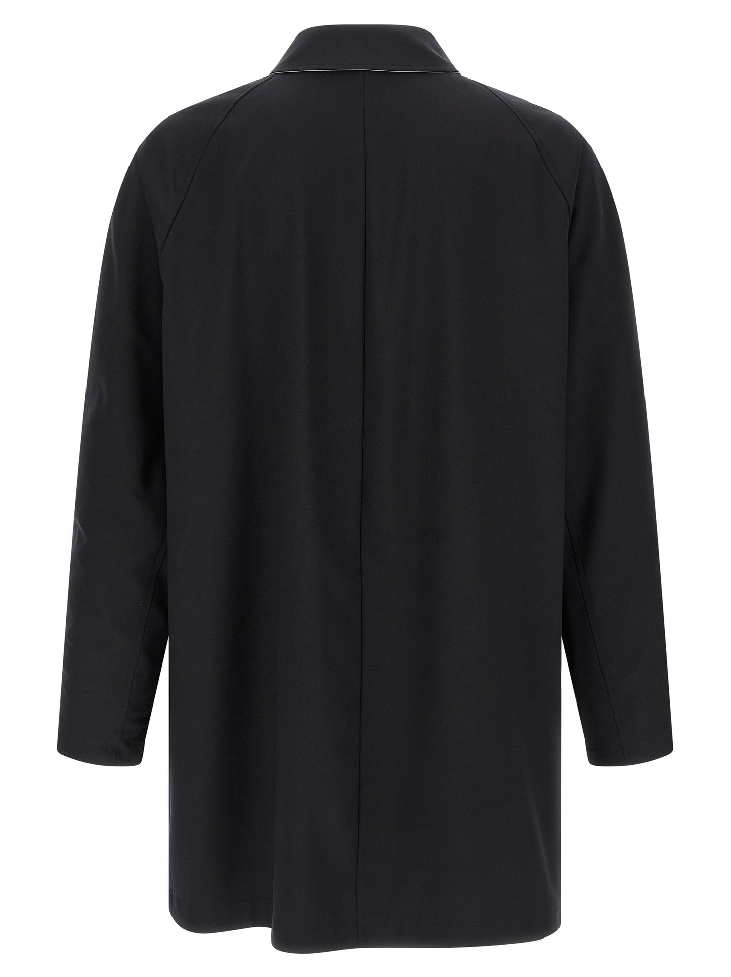 Multicolor Polyester Coat
