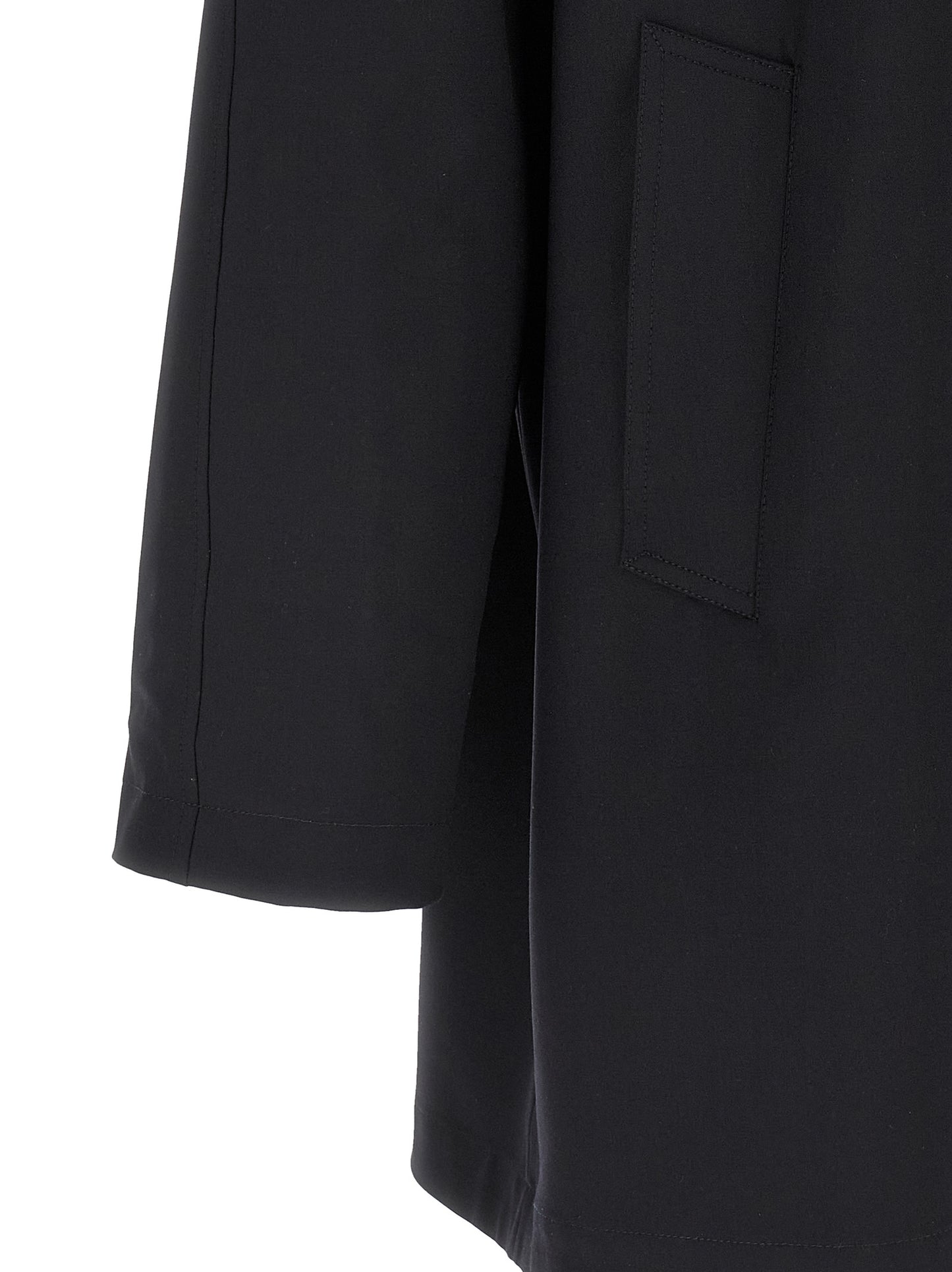 Multicolor Polyester Coat
