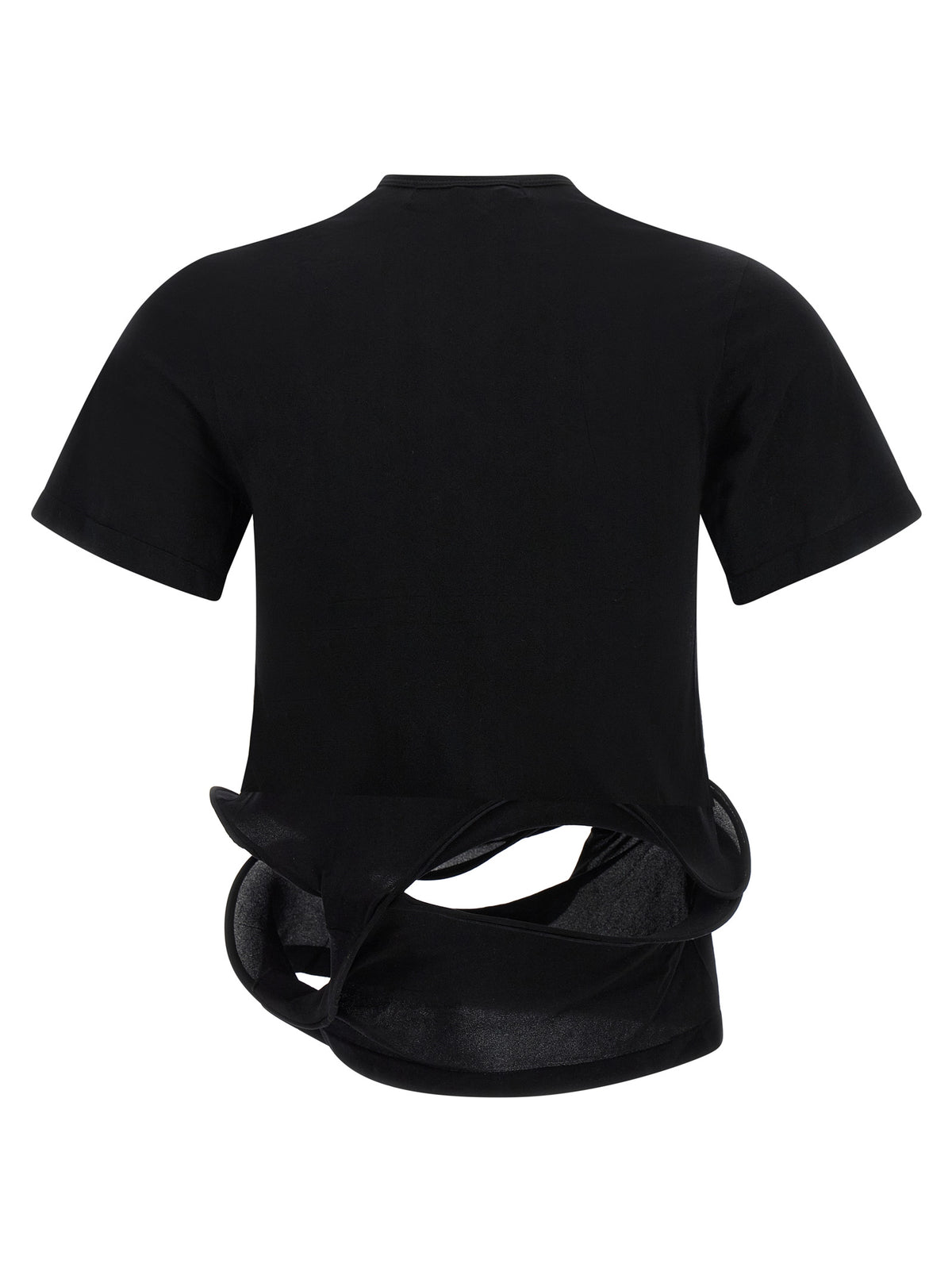 Black Nylon T-Shirt