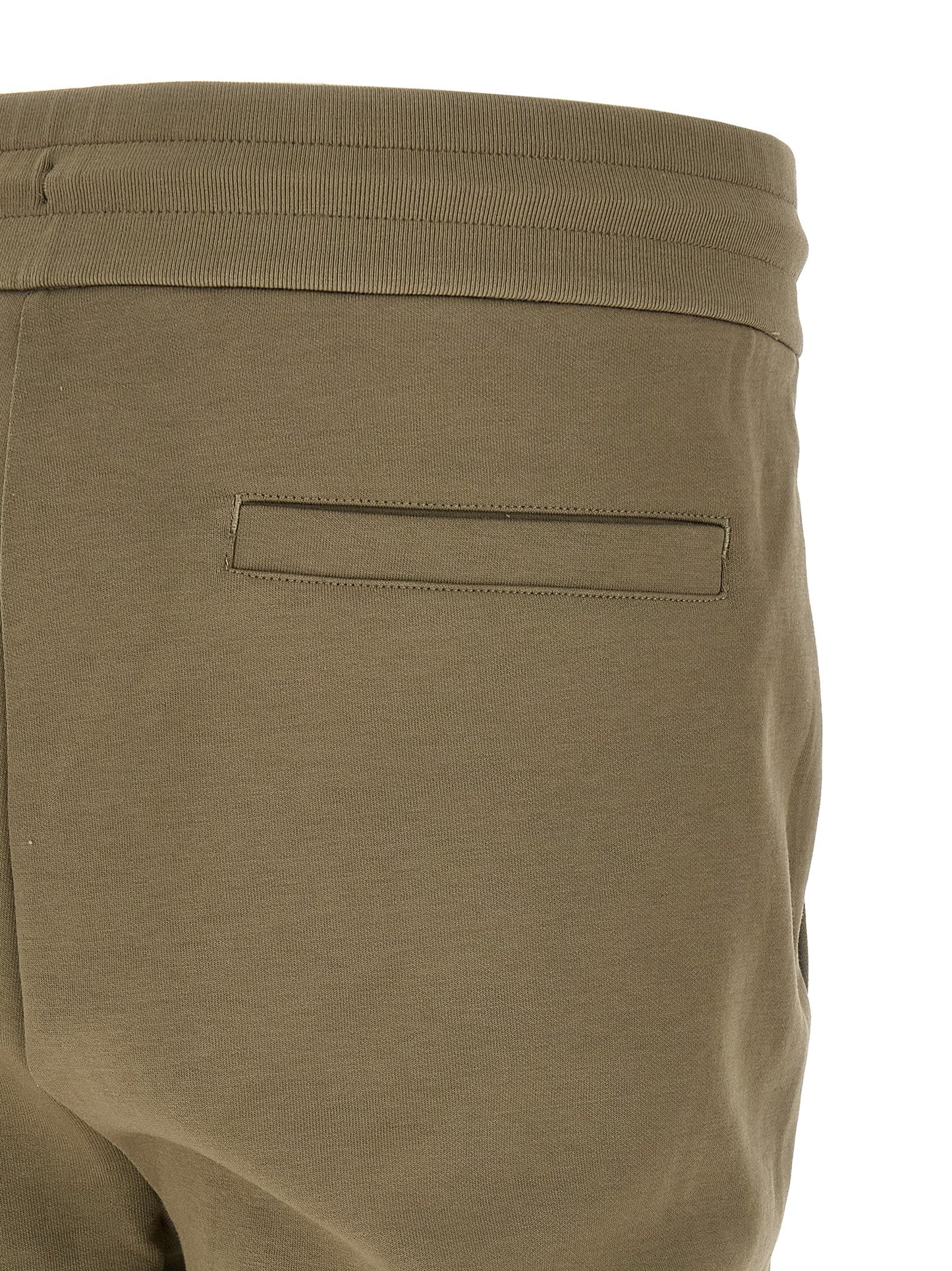Bicolor Cotton Joggers (Workout Pants)