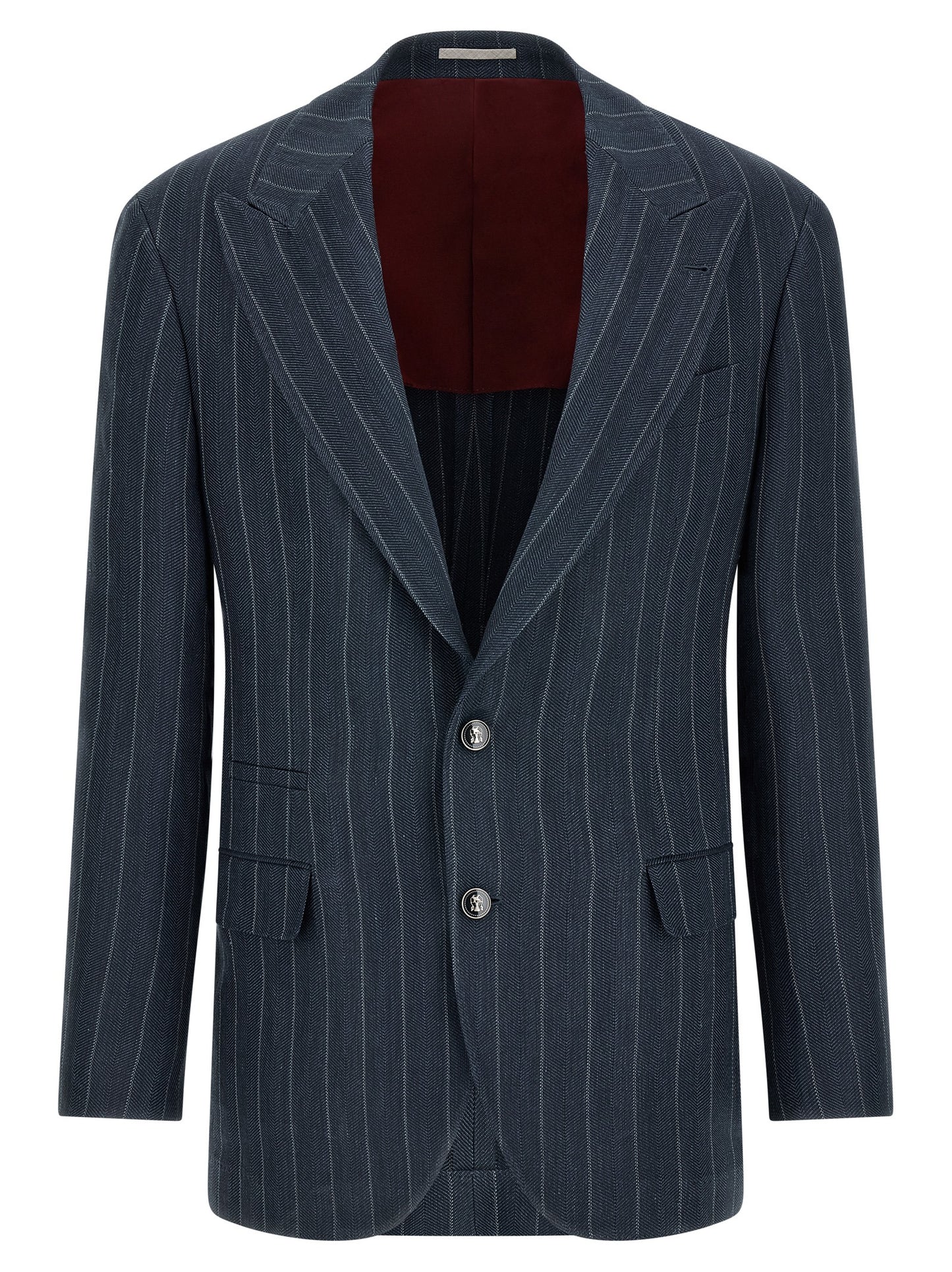 Blue Hemp Blazer
