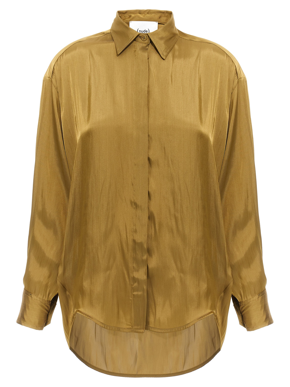 Gold Polyester Blouse