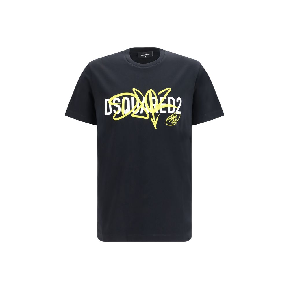 Black Cotton T-Shirt