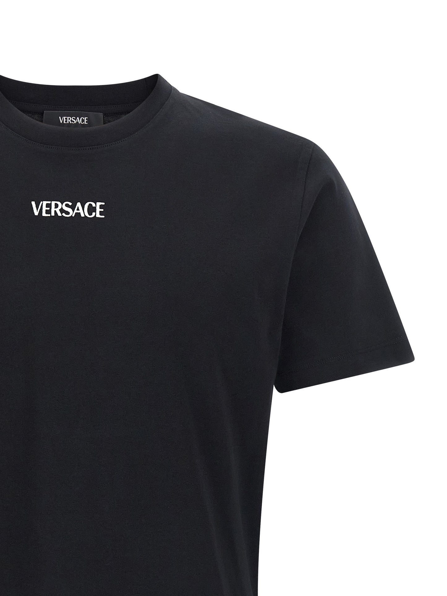 Black Cotton T-Shirt