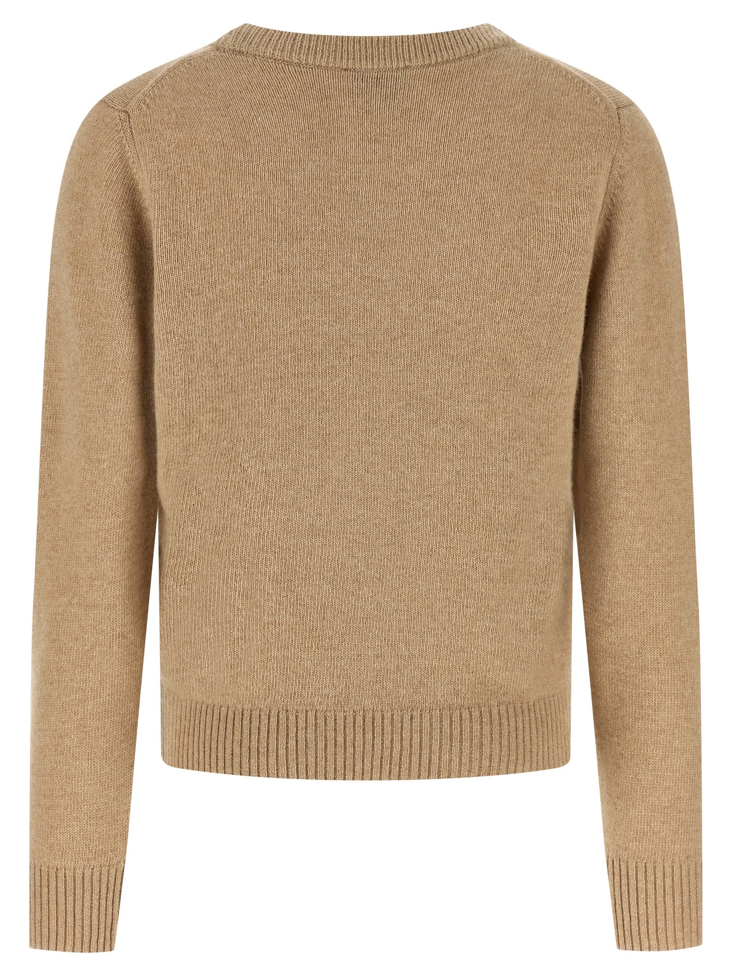 Beige Wool Cardigan