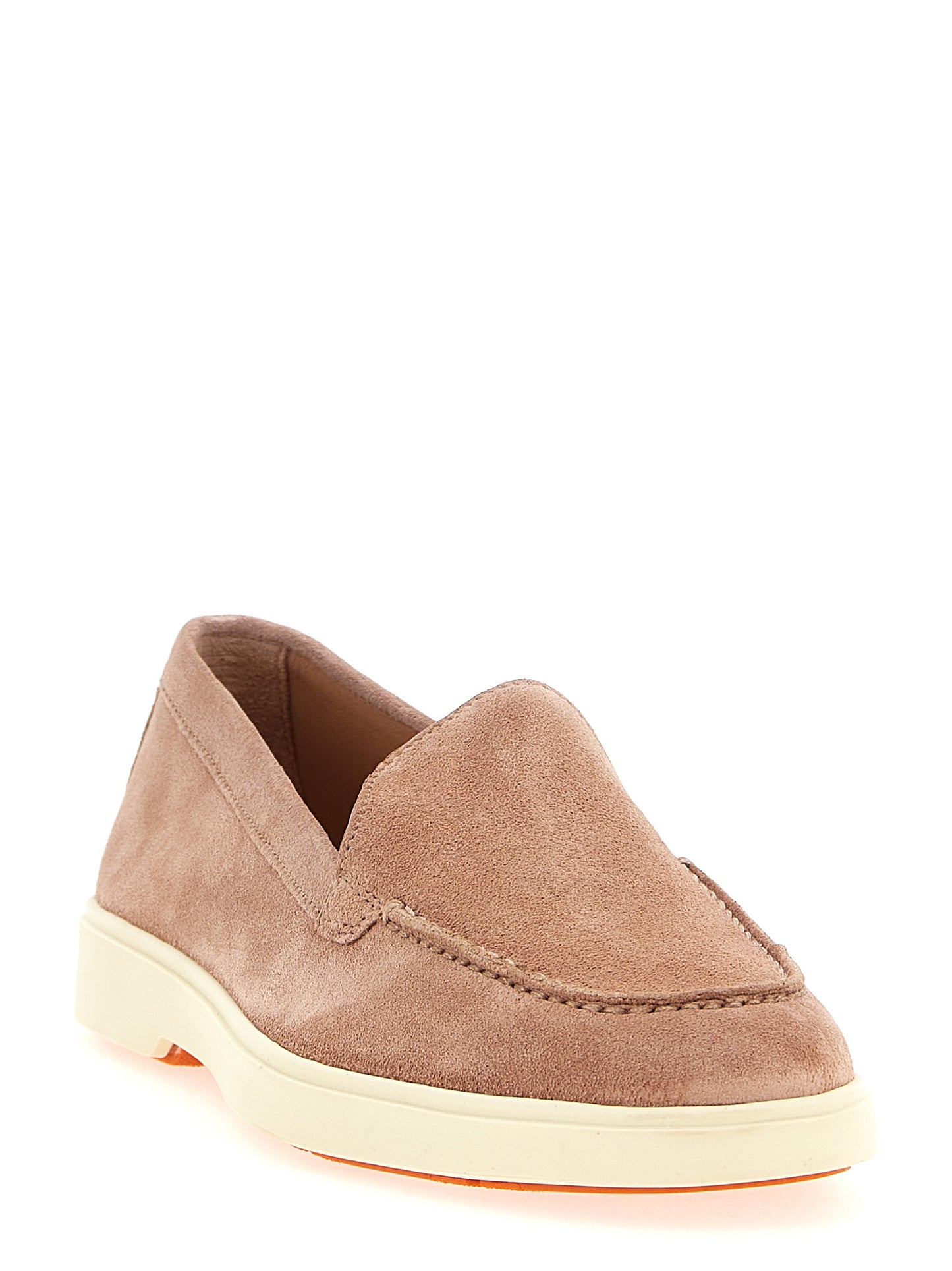 Multicolor Calfskin Slip-On Loafers