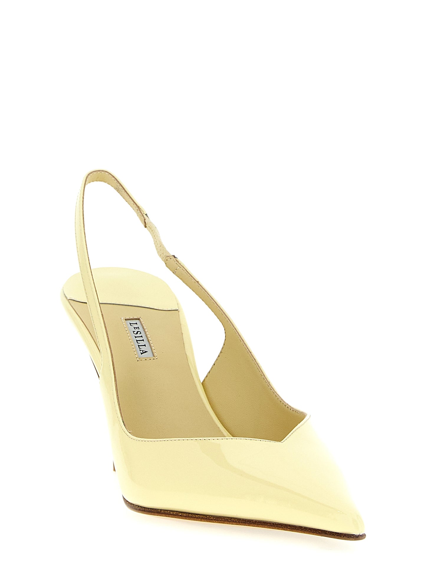 Bicolor Calfskin High Heel Pumps