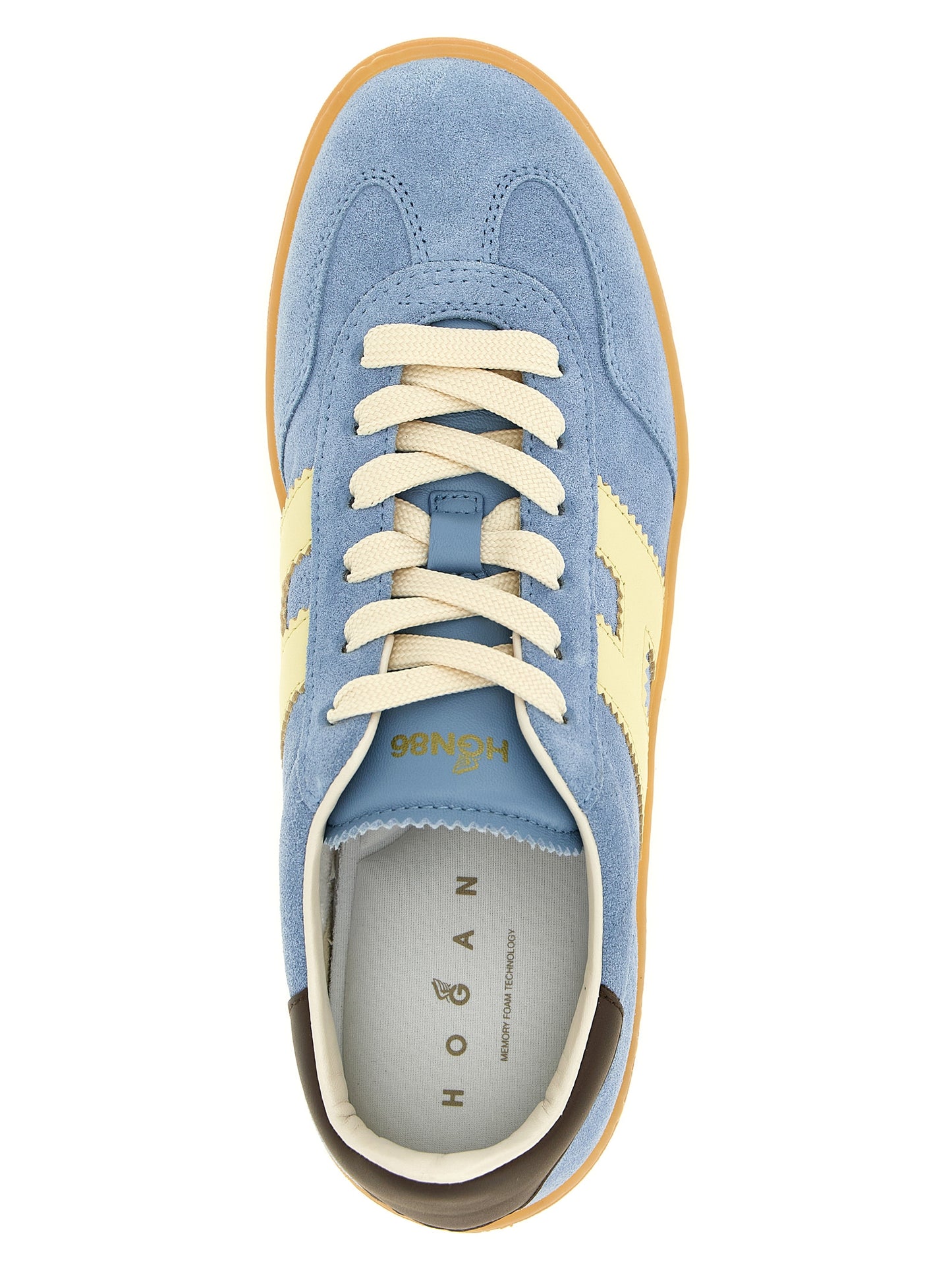 Blue Calfskin Sneakers