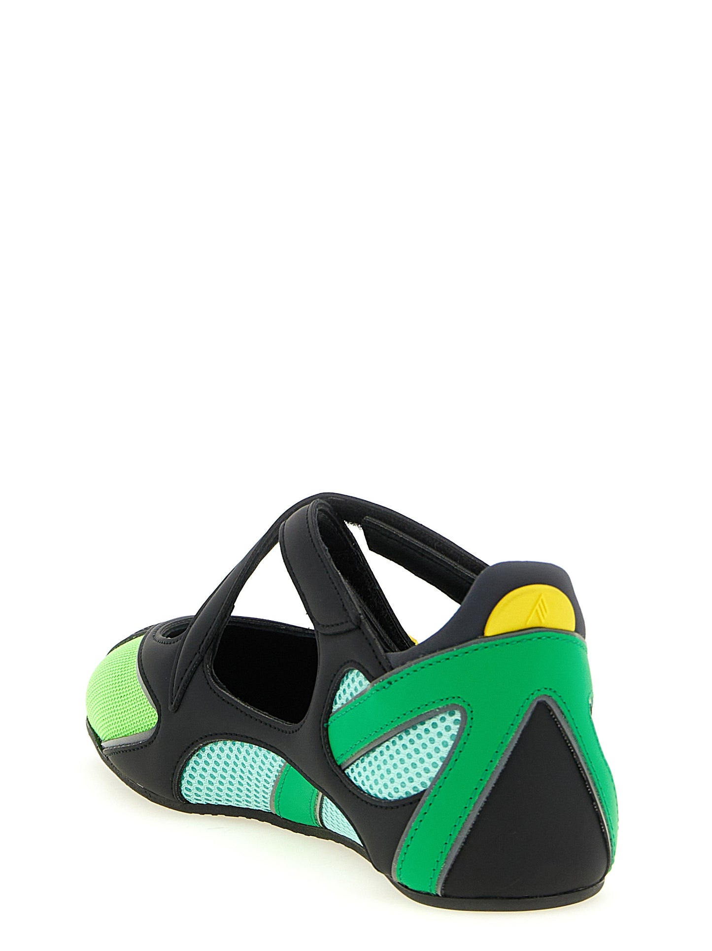 Bicolor Polyethylene Ballet Flats