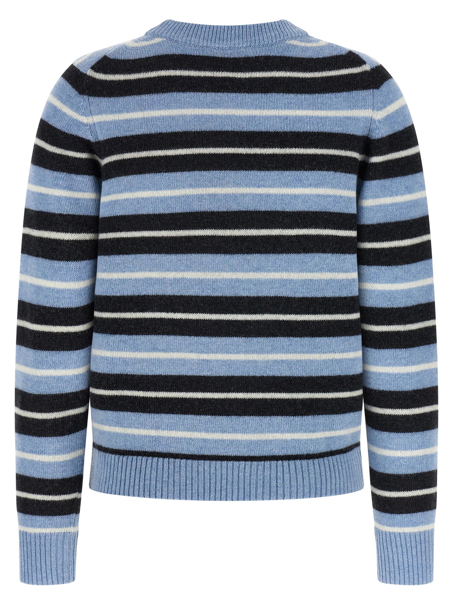 Blue Wool Cardigan