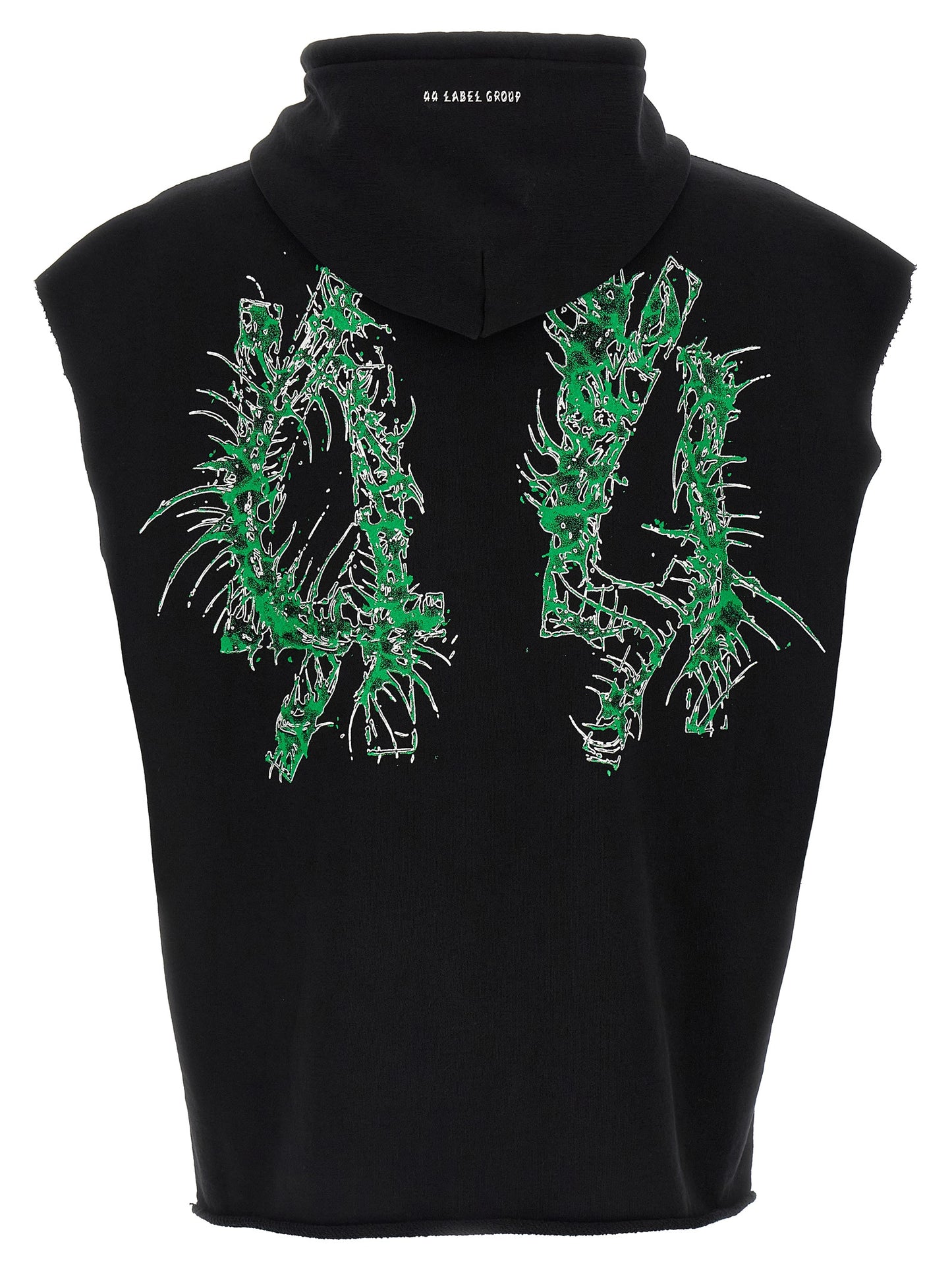 Black Cotton Sweatshirt
