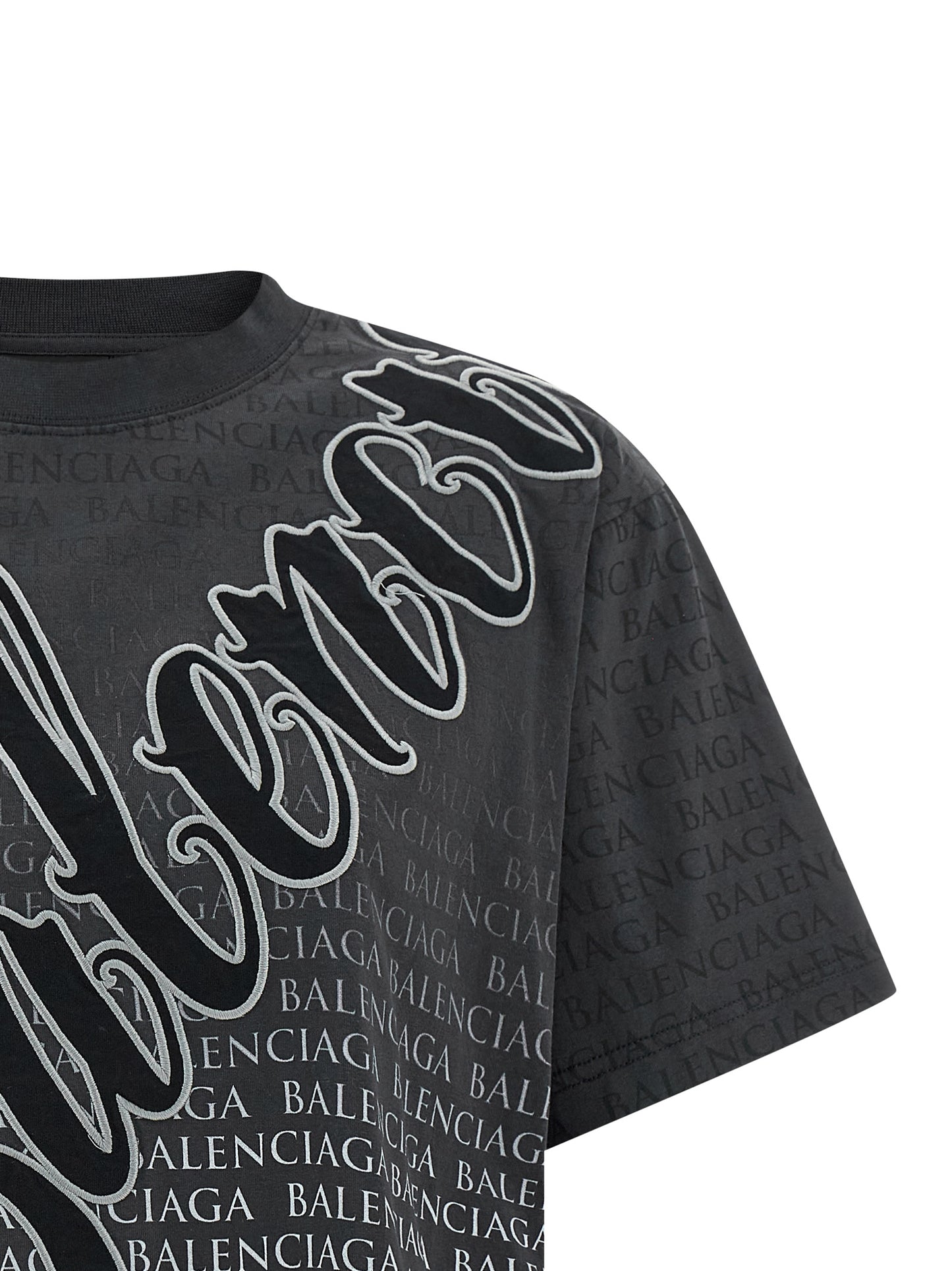 Black Cotton T-Shirt
