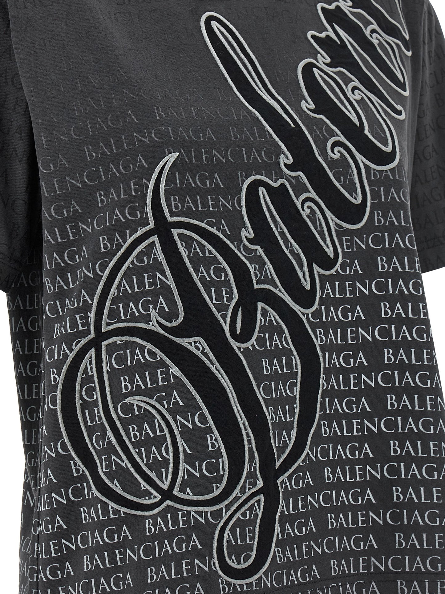 Black Cotton T-Shirt