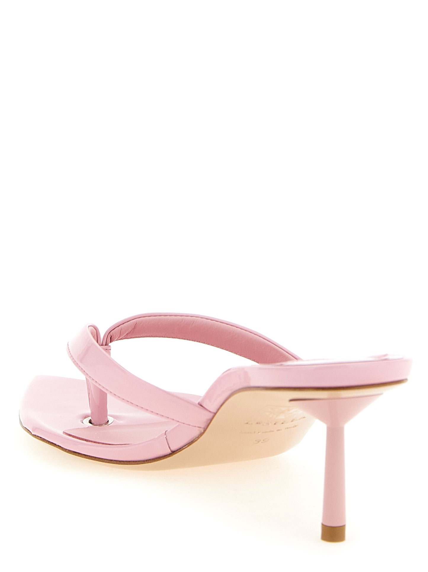 Multicolor Polyethylene Stiletto Heel Sandals