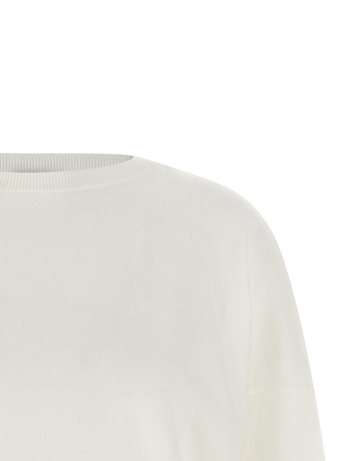 White Cotton Cardigan