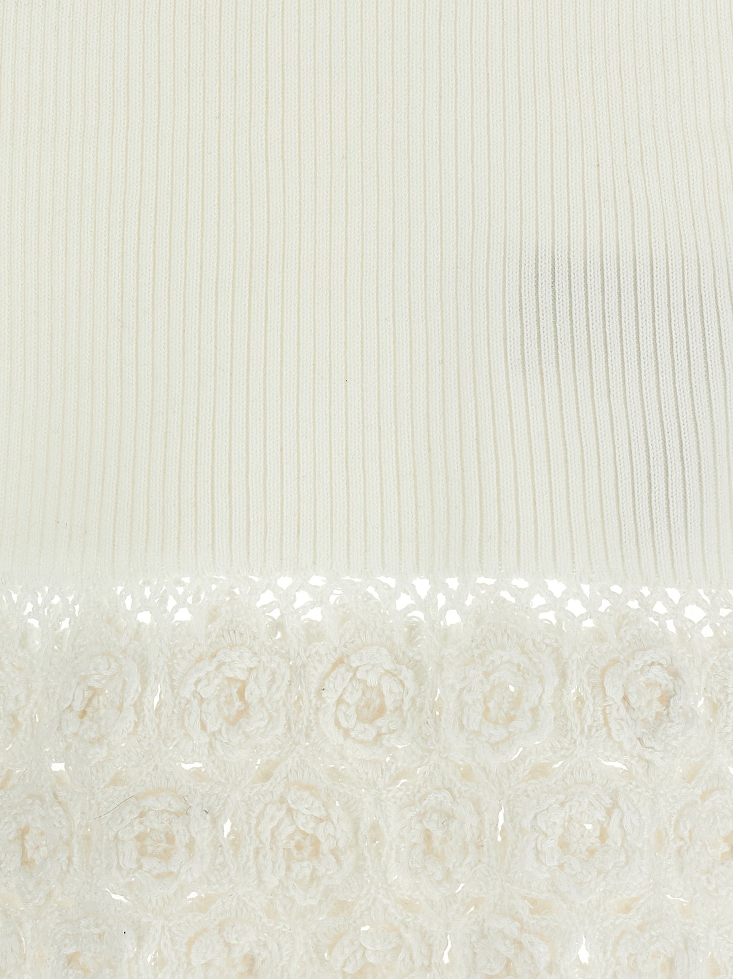 White Organic Cotton Sleeveless Jacket